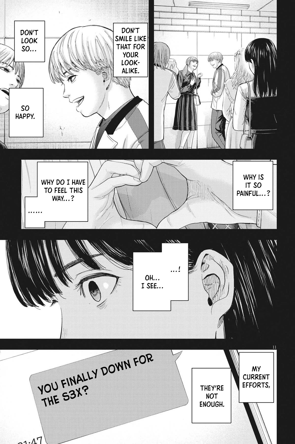 Yumenashi-sensei's Guidance Counseling chapter 11 page 11