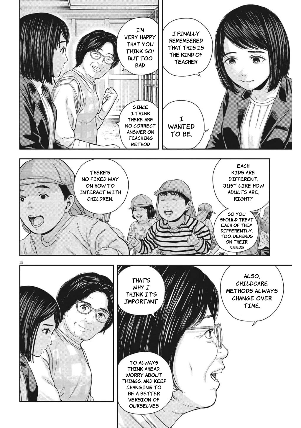 Yumenashi-sensei's Guidance Counseling chapter 24 page 15