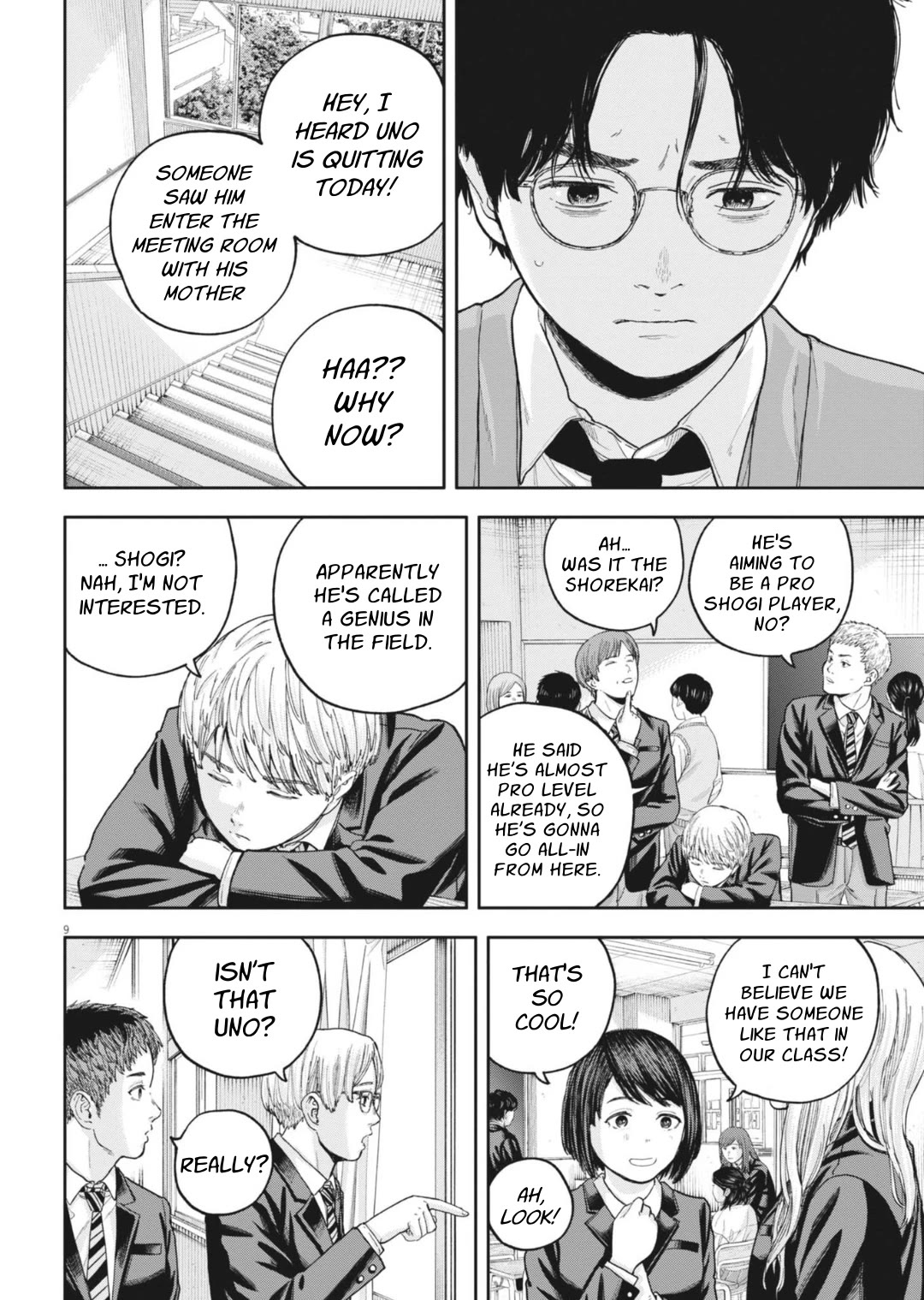 Yumenashi-sensei's Guidance Counseling chapter 30 page 10