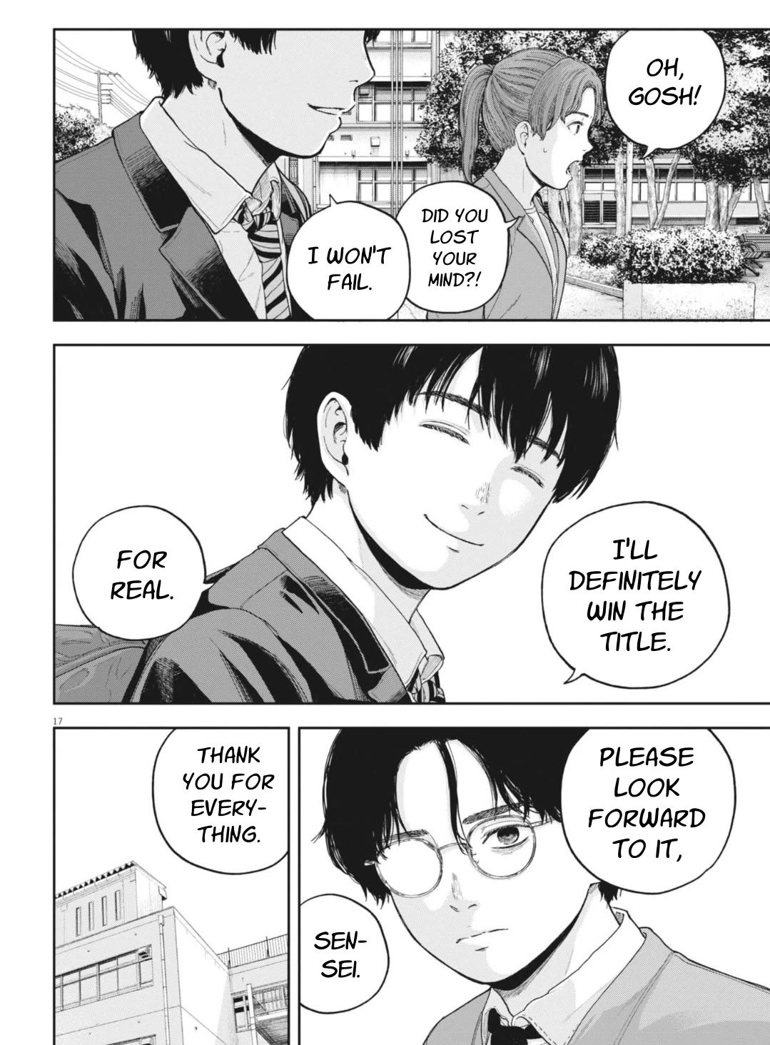 Yumenashi-sensei's Guidance Counseling chapter 30 page 17