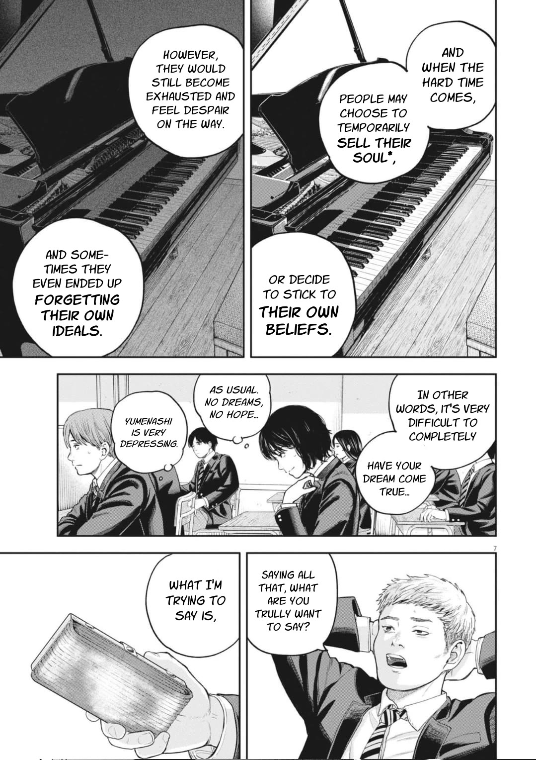 Yumenashi-sensei's Guidance Counseling chapter 34 page 8
