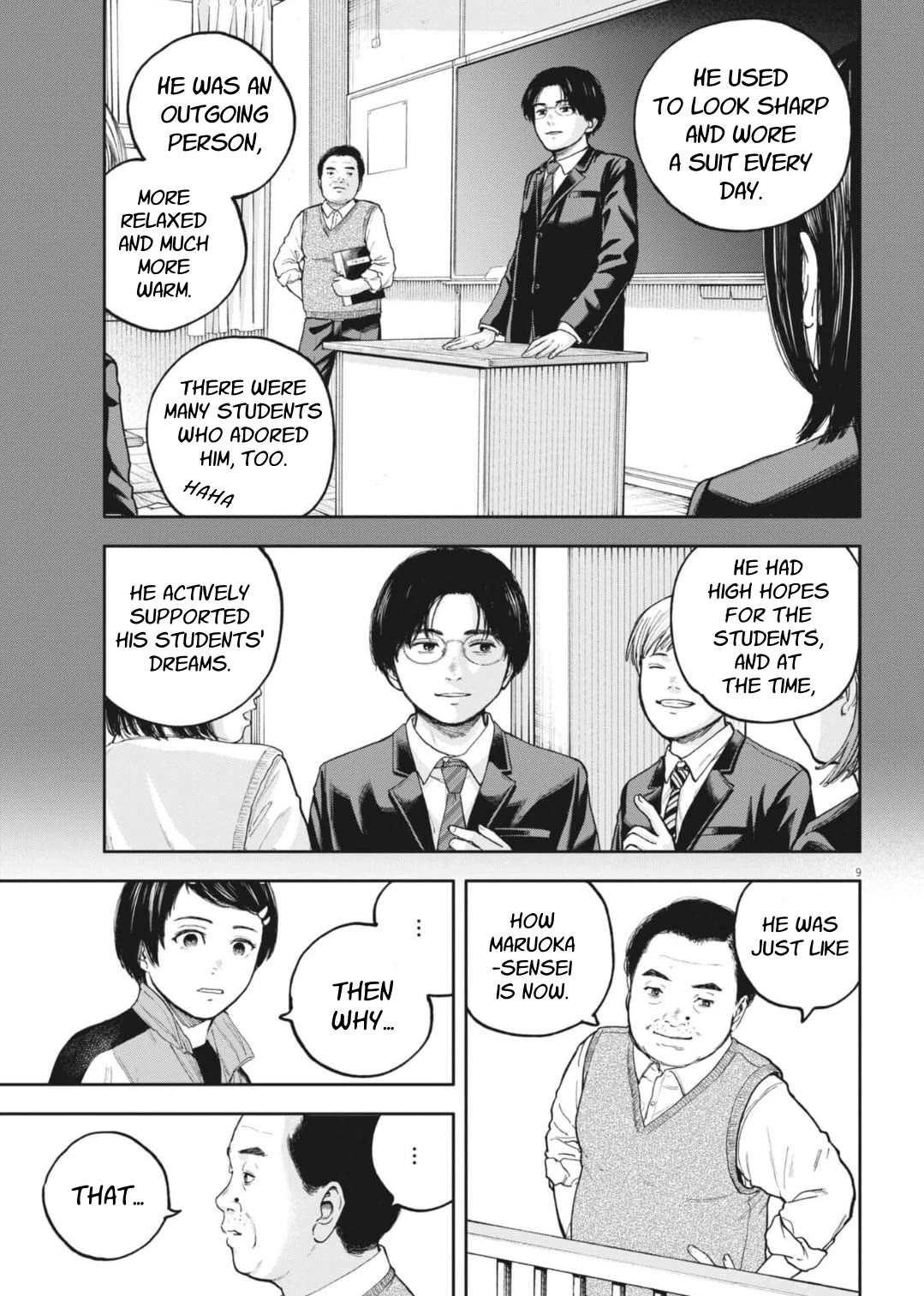Yumenashi-sensei's Guidance Counseling chapter 36 page 10