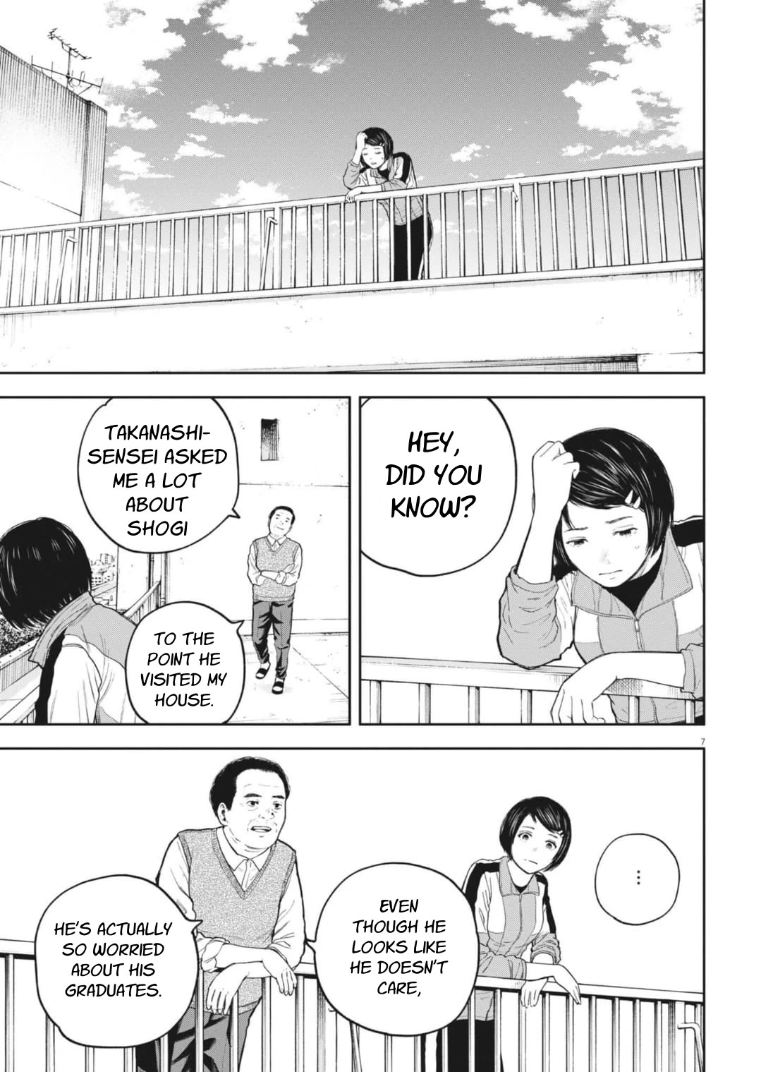Yumenashi-sensei's Guidance Counseling chapter 36 page 8