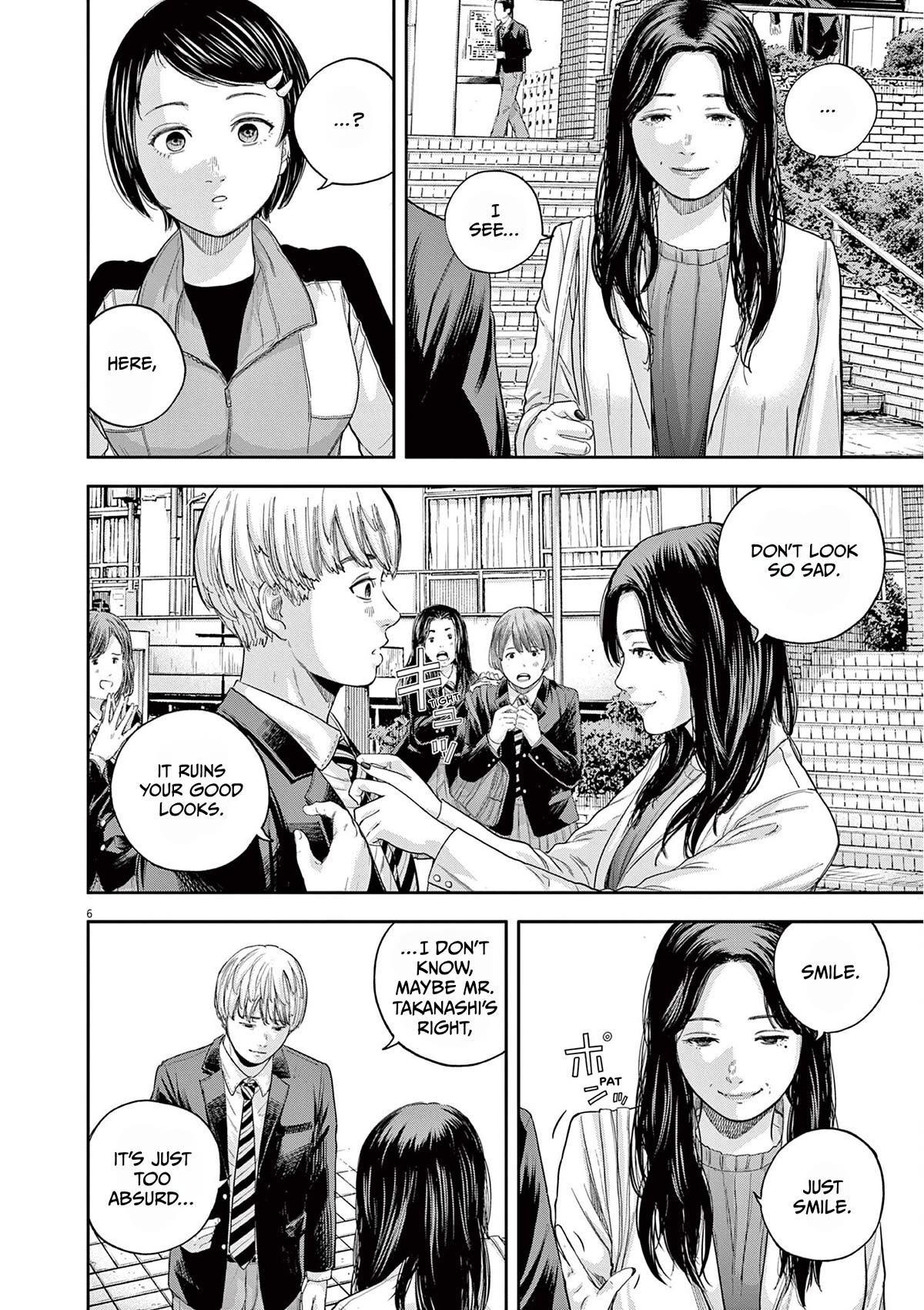 Yumenashi-sensei's Guidance Counseling chapter 6 page 6