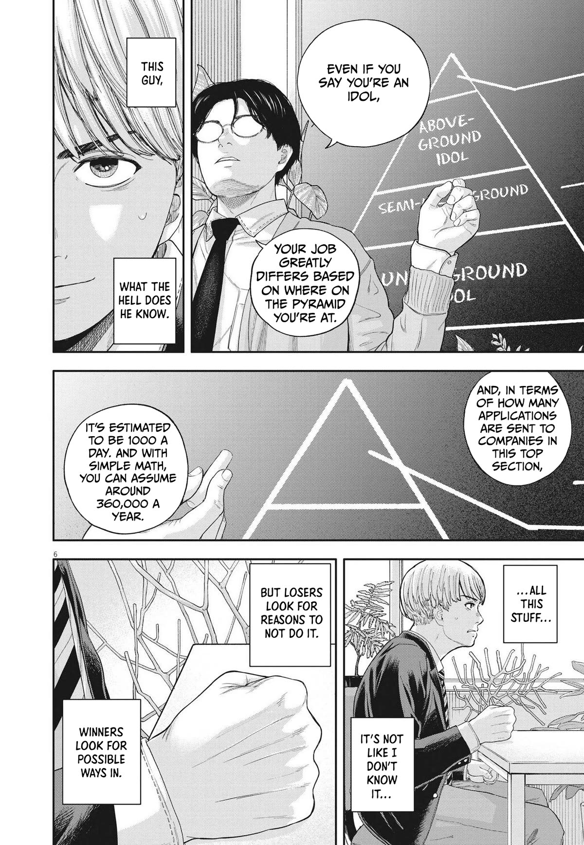 Yumenashi-sensei's Guidance Counseling chapter 7 page 6