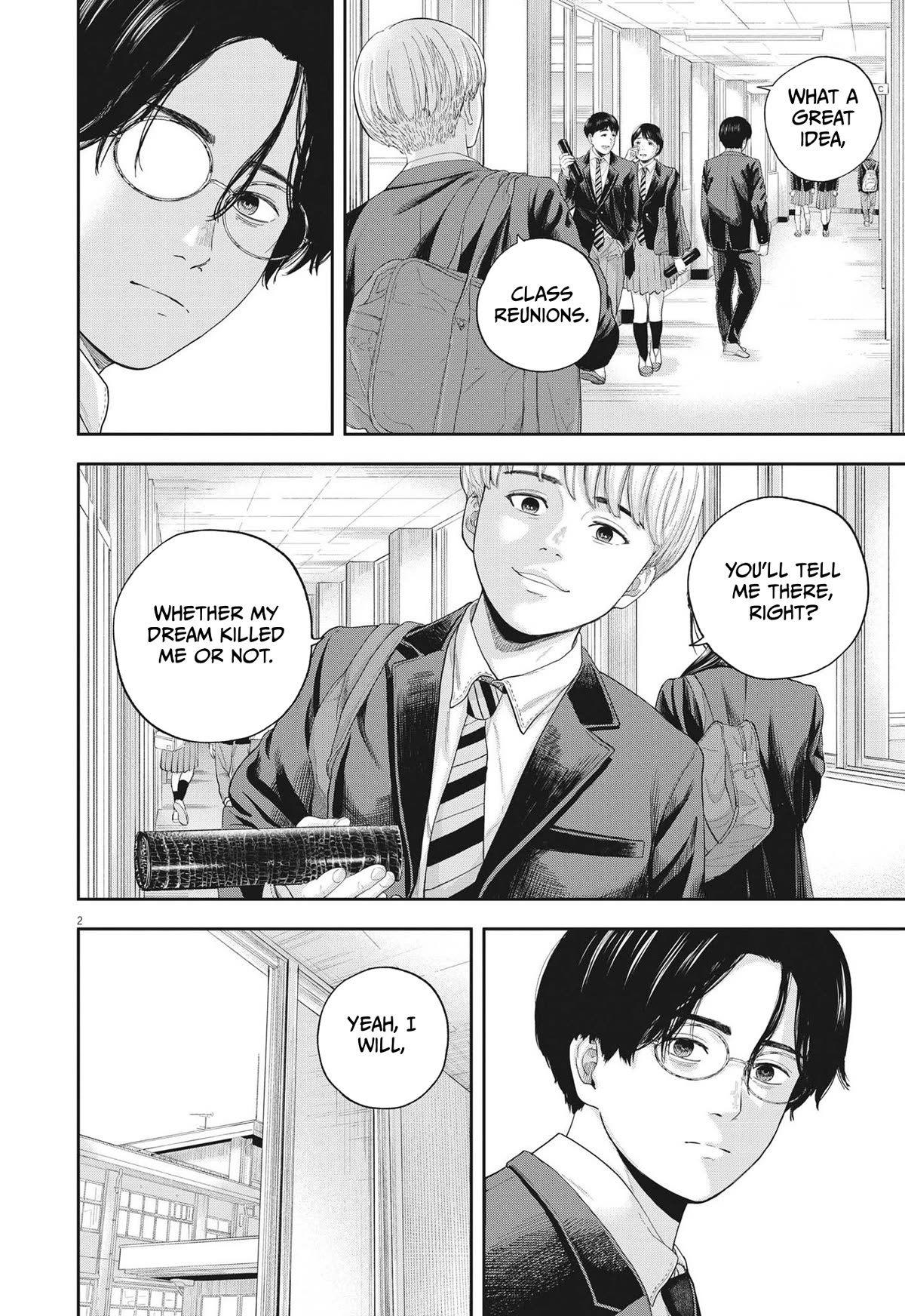 Yumenashi-sensei's Guidance Counseling chapter 8 page 2