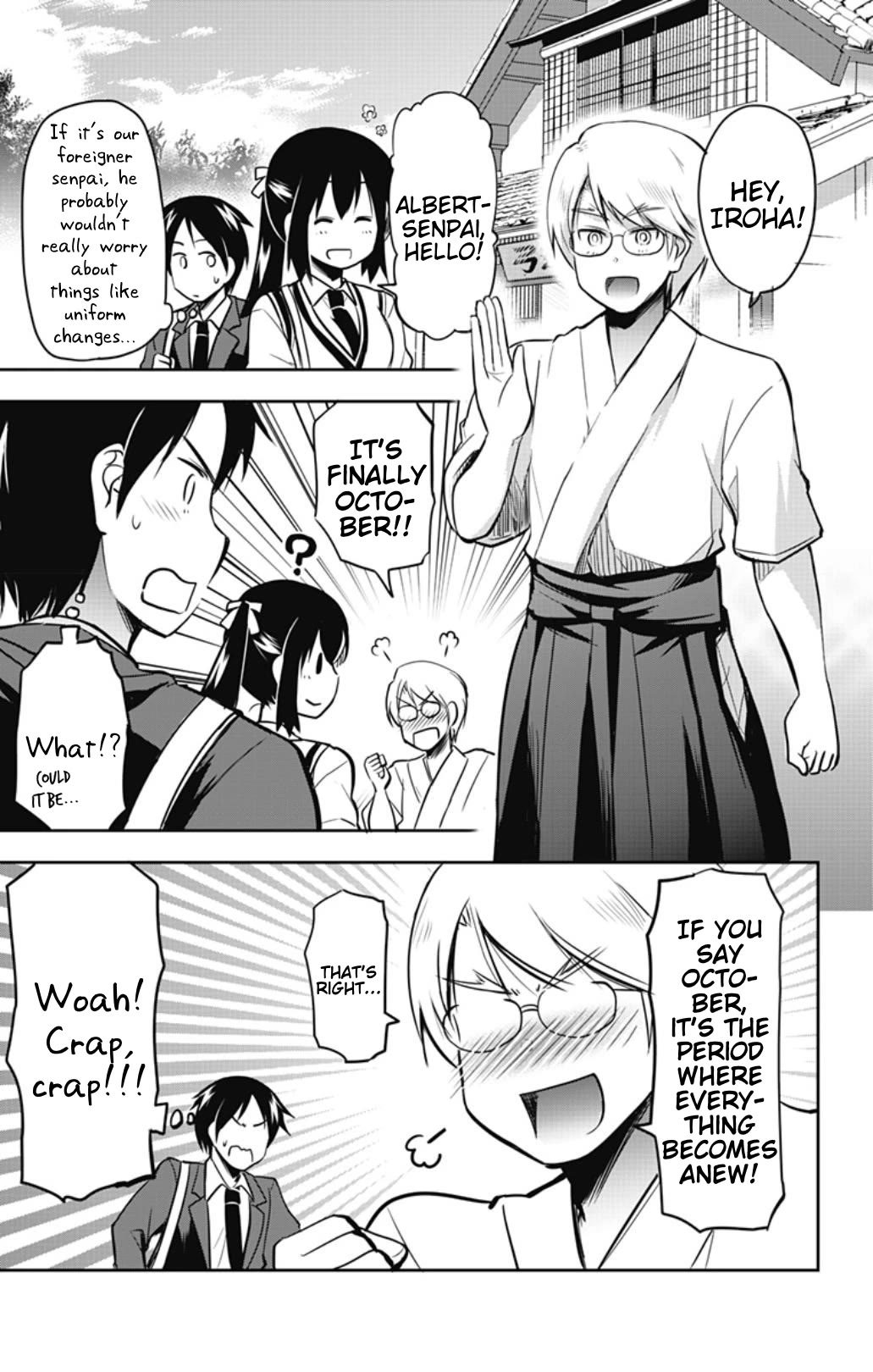 Yumizuka Iroha's No Good Without Her Procedure! chapter 35 page 9