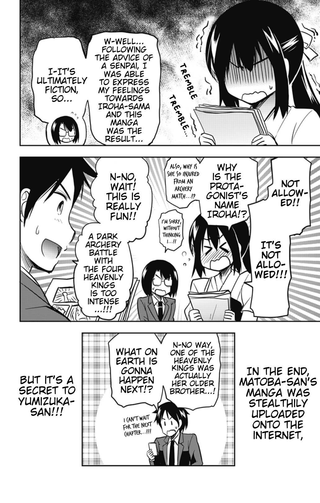 Yumizuka Iroha's No Good Without Her Procedure! chapter 44 page 8