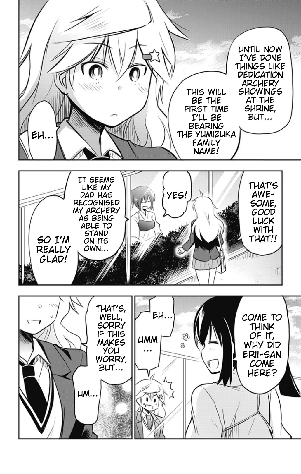 Yumizuka Iroha's No Good Without Her Procedure! chapter 50 page 8