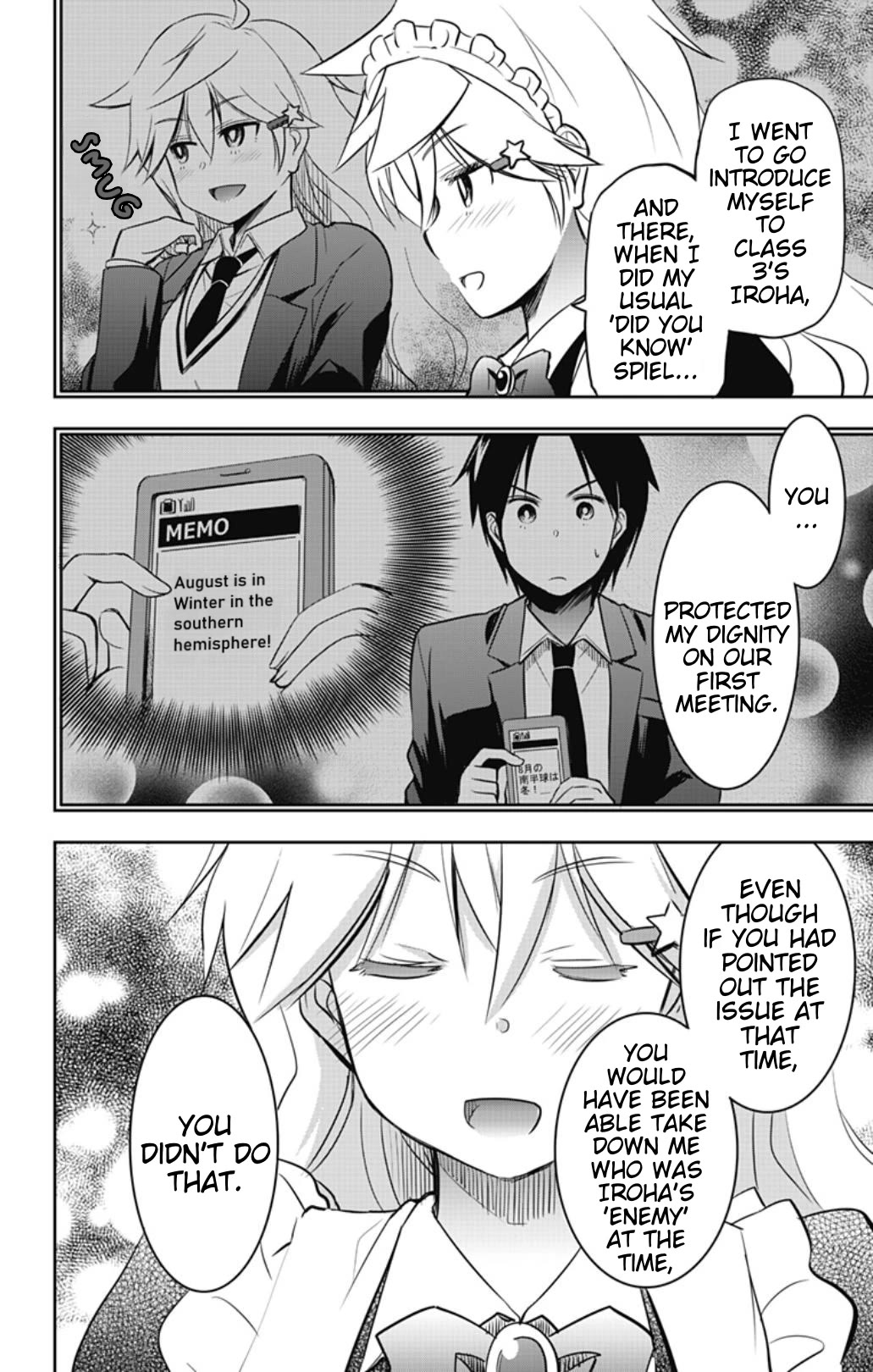 Yumizuka Iroha's No Good Without Her Procedure! chapter 52 page 4