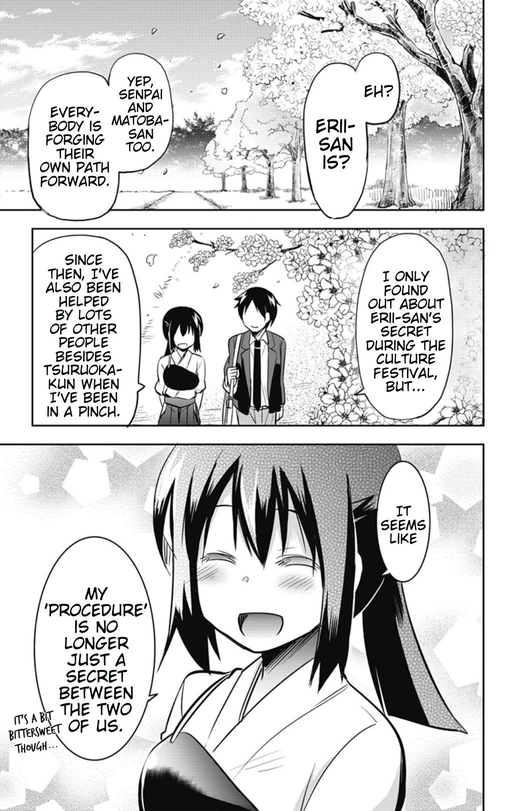 Yumizuka Iroha's No Good Without Her Procedure! chapter 56 page 9