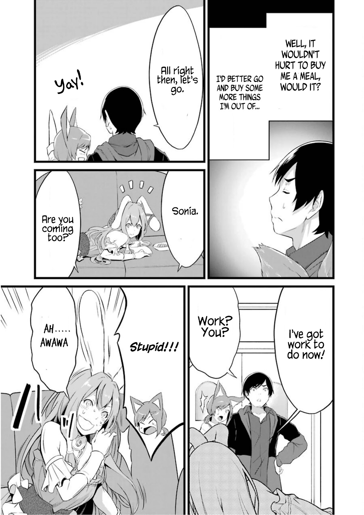 Yuru Fuwa Noka No Moji Bake Skill chapter 12 page 28