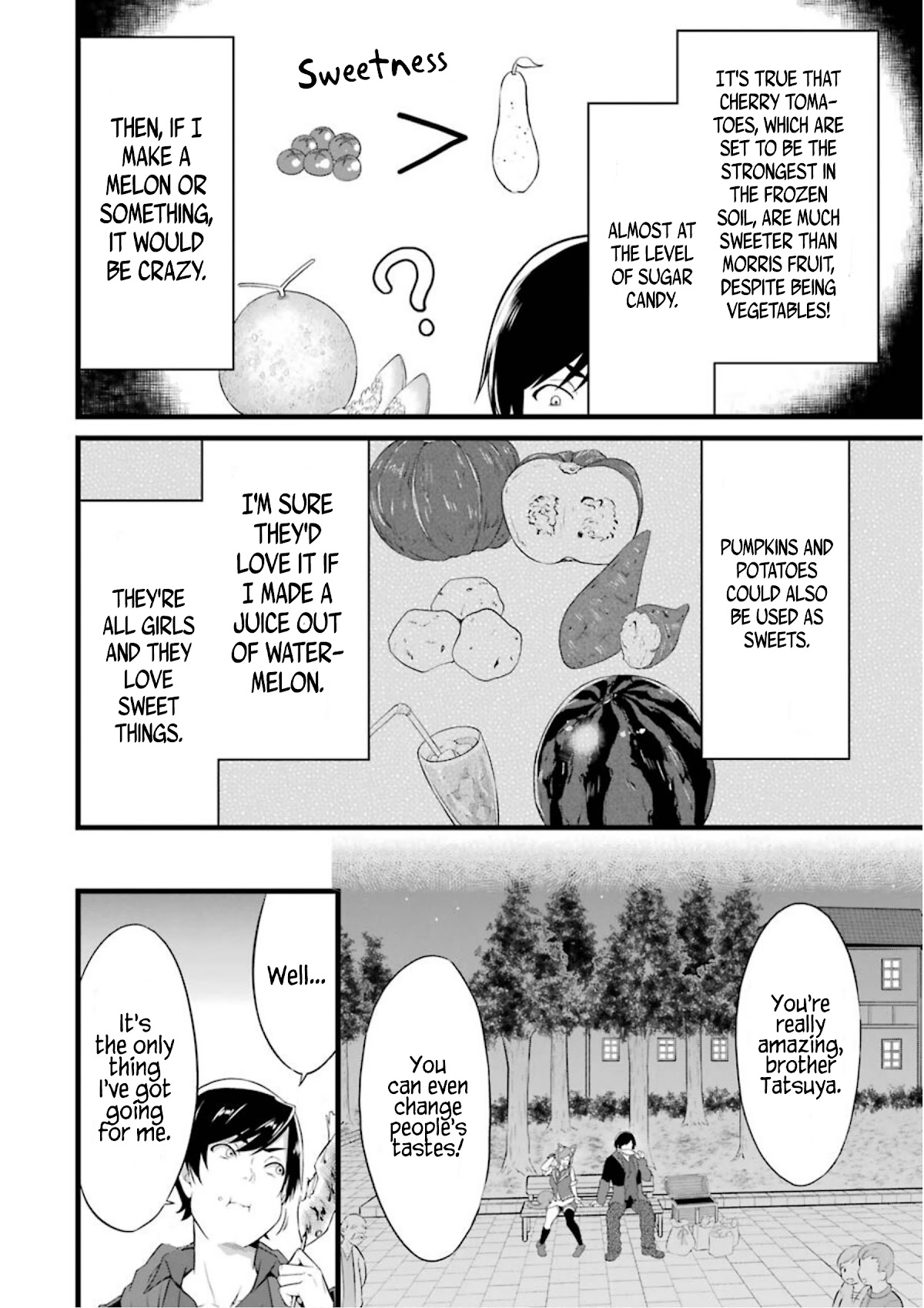 Yuru Fuwa Noka No Moji Bake Skill chapter 12 page 35