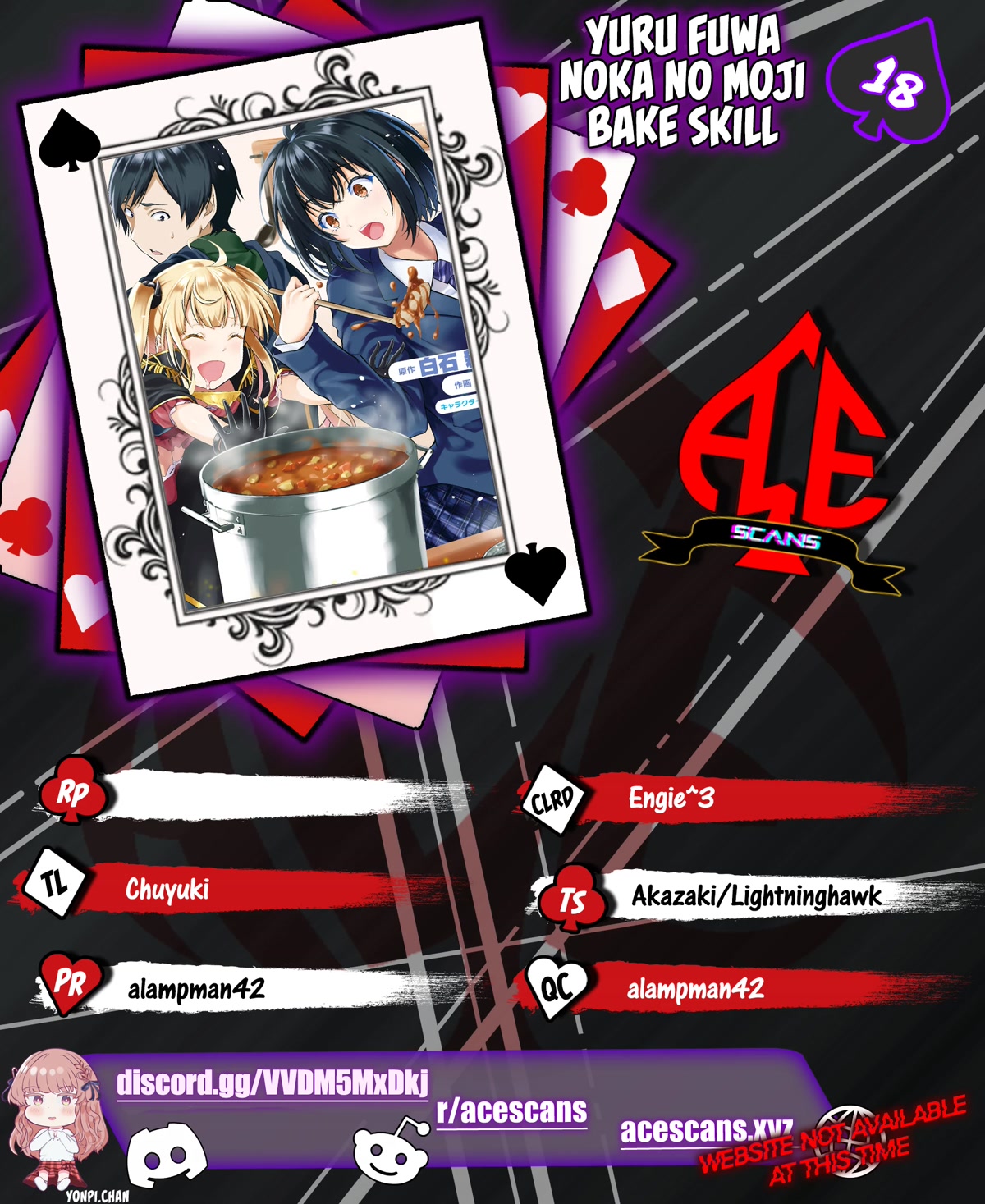 Yuru Fuwa Noka No Moji Bake Skill chapter 18 page 1