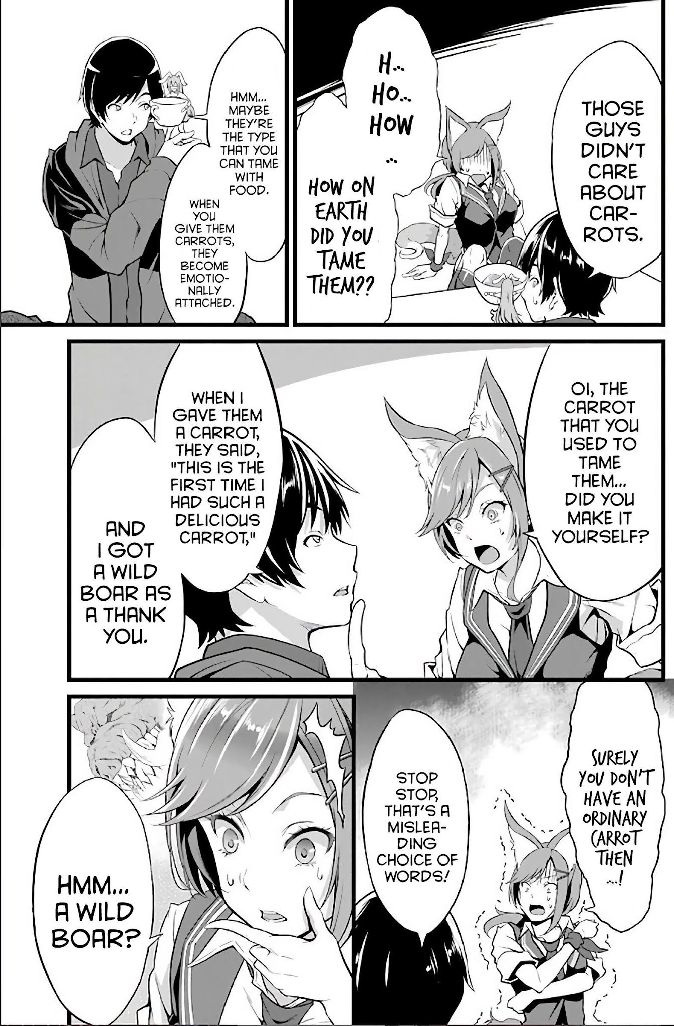 Yuru Fuwa Noka No Moji Bake Skill chapter 3 page 13