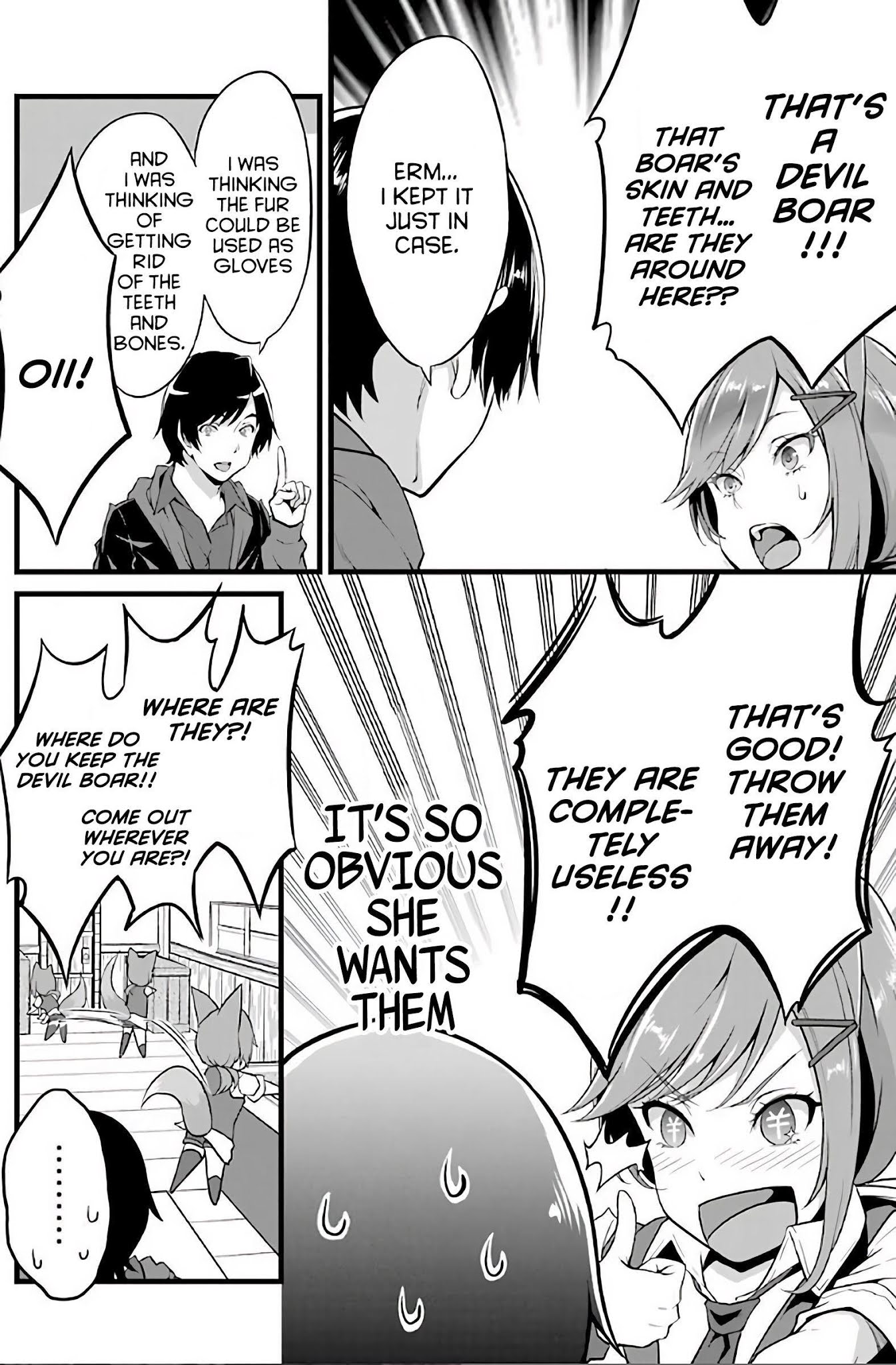 Yuru Fuwa Noka No Moji Bake Skill chapter 3 page 14