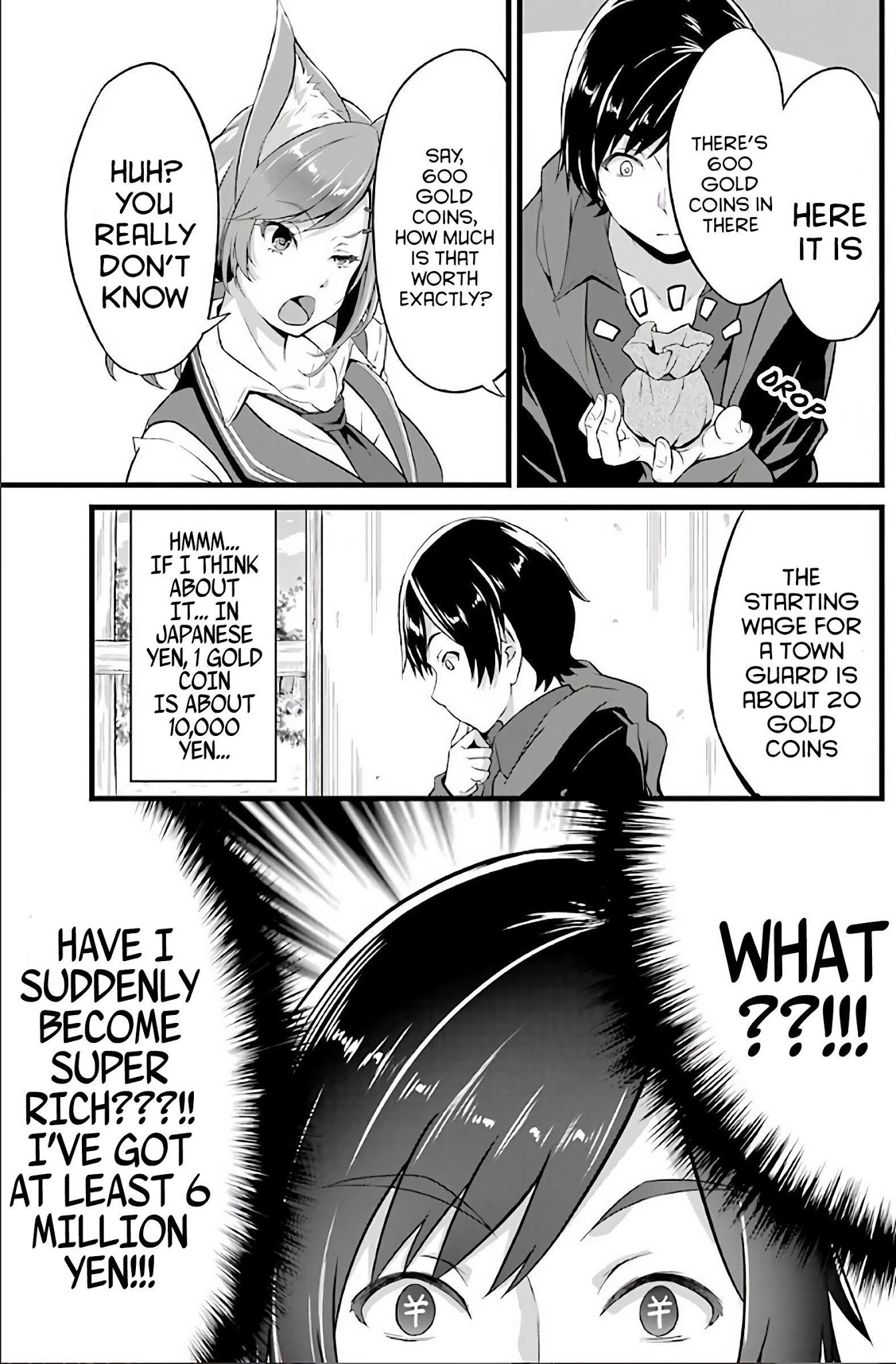 Yuru Fuwa Noka No Moji Bake Skill chapter 3 page 21