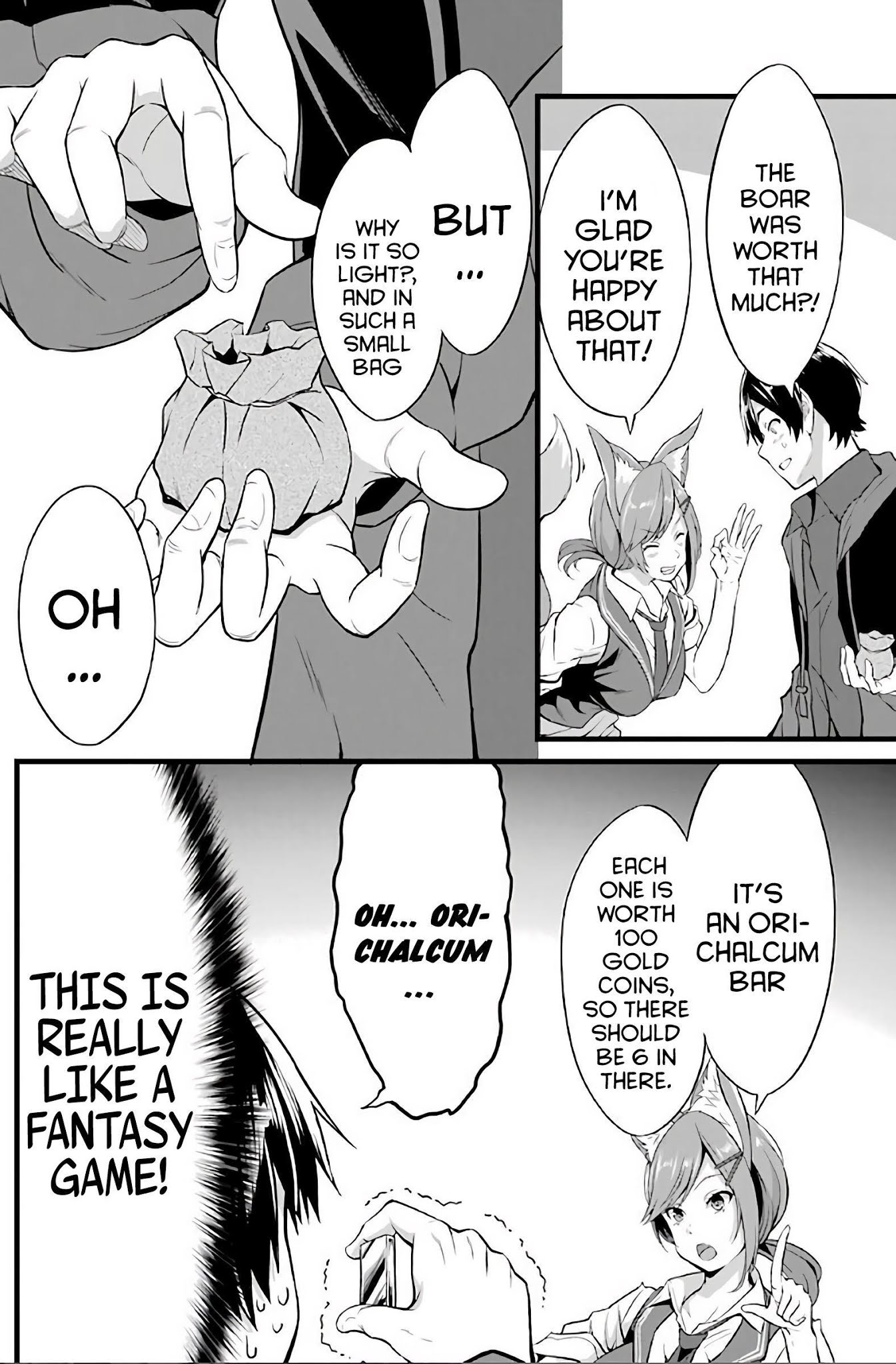 Yuru Fuwa Noka No Moji Bake Skill chapter 3 page 22