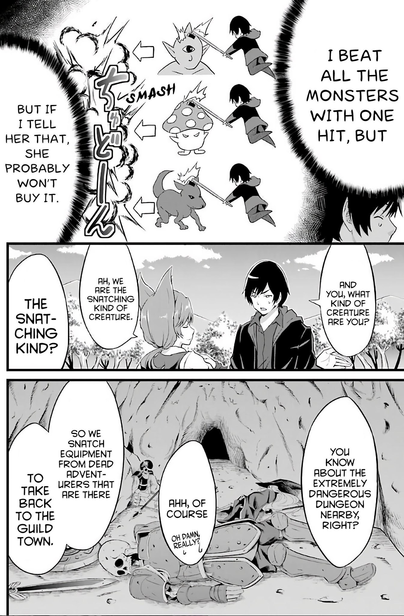 Yuru Fuwa Noka No Moji Bake Skill chapter 3 page 8