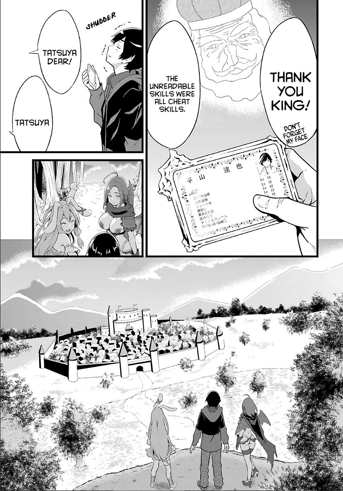 Yuru Fuwa Noka No Moji Bake Skill chapter 4 page 34