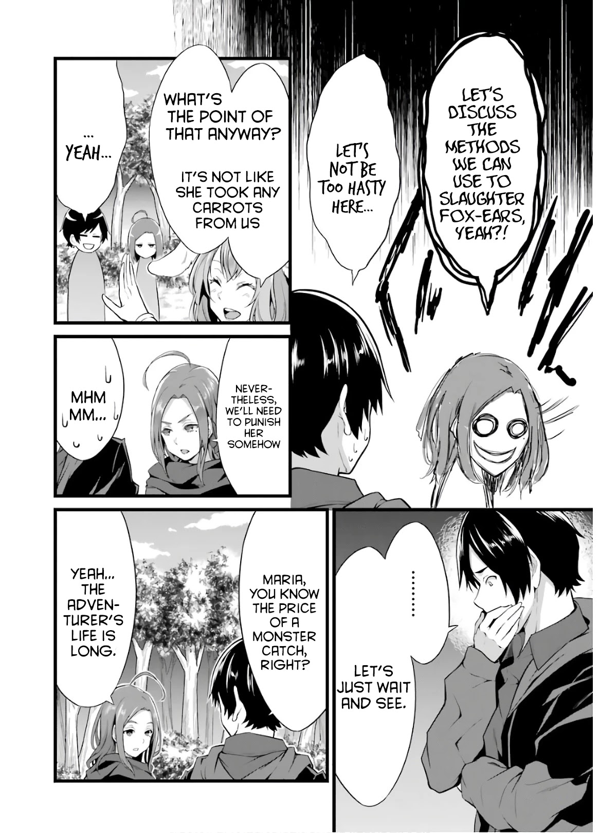 Yuru Fuwa Noka No Moji Bake Skill chapter 5 page 21