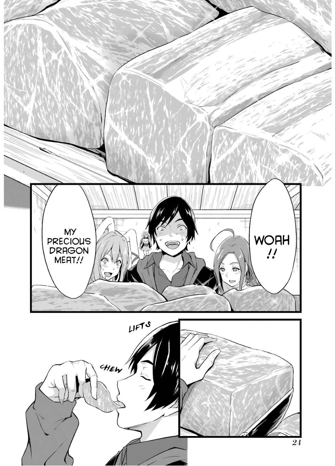 Yuru Fuwa Noka No Moji Bake Skill chapter 5 page 23