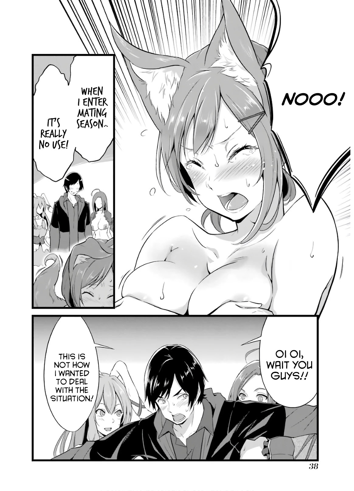 Yuru Fuwa Noka No Moji Bake Skill chapter 5 page 37