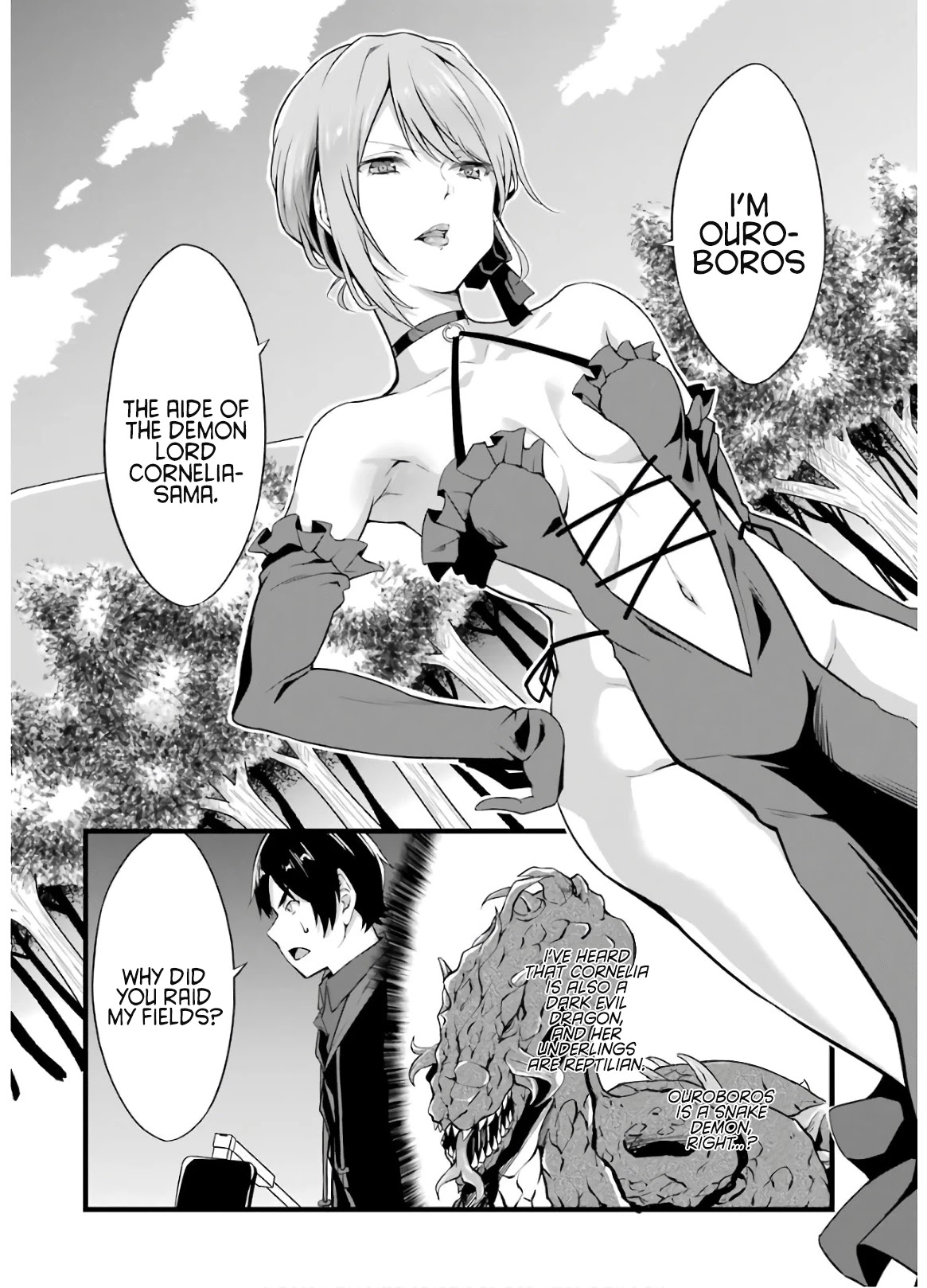 Yuru Fuwa Noka No Moji Bake Skill chapter 6 page 27