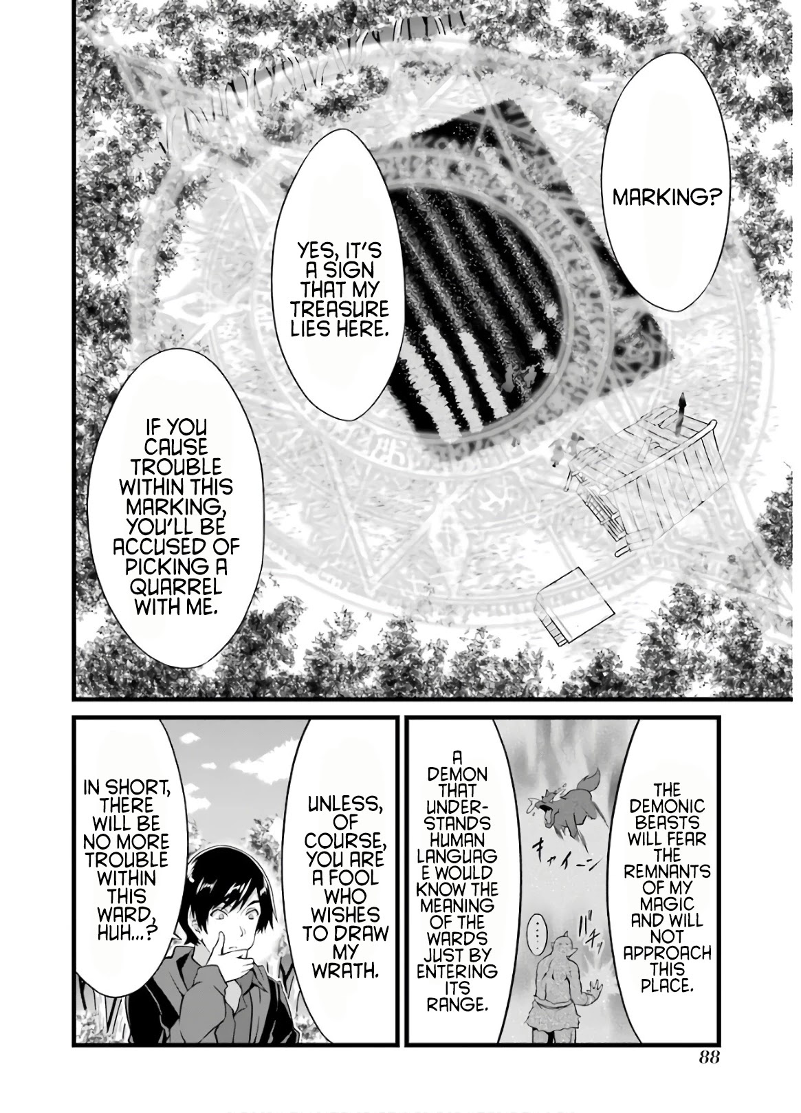 Yuru Fuwa Noka No Moji Bake Skill chapter 6 page 47