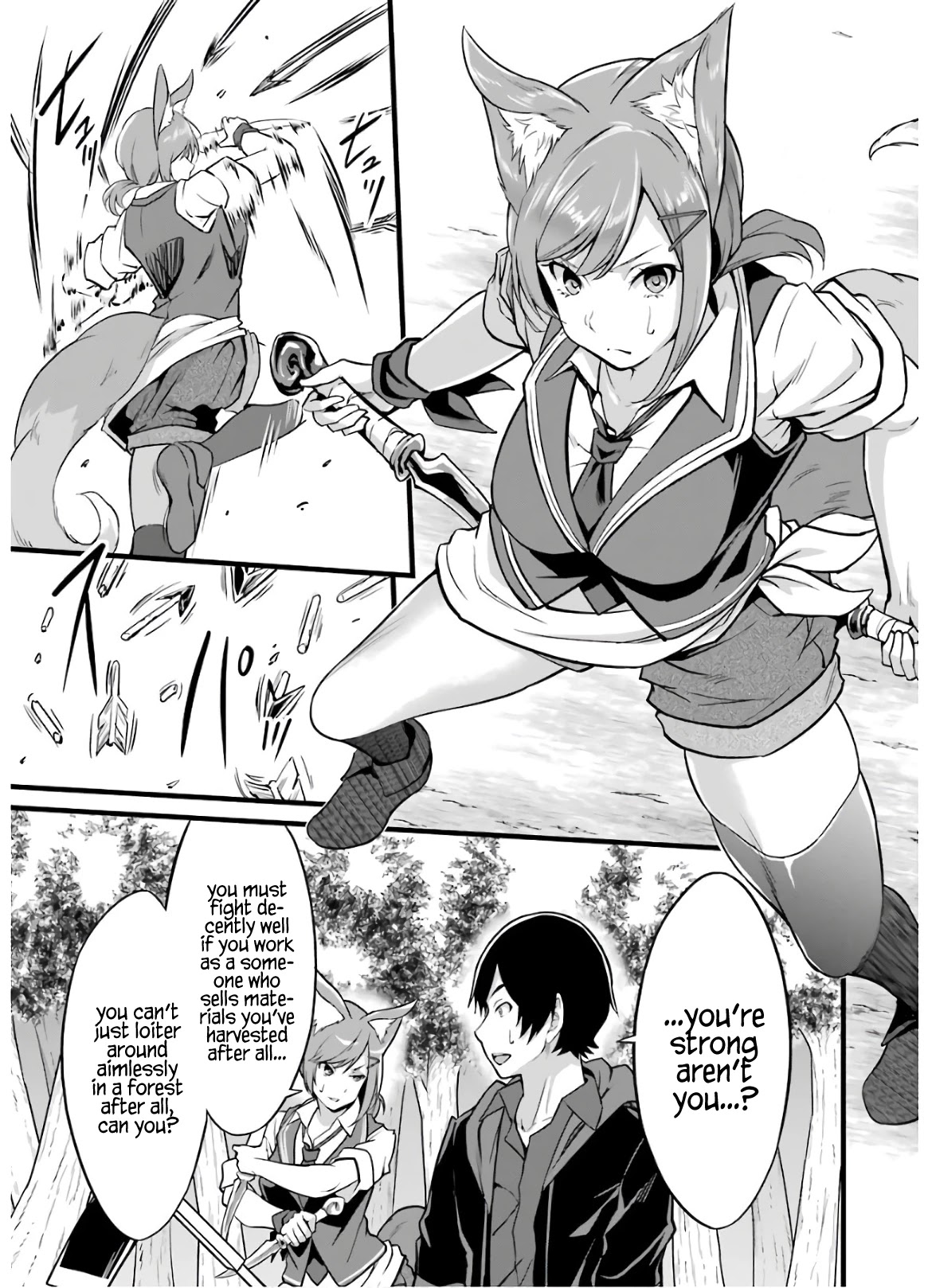 Yuru Fuwa Noka No Moji Bake Skill chapter 8 page 28