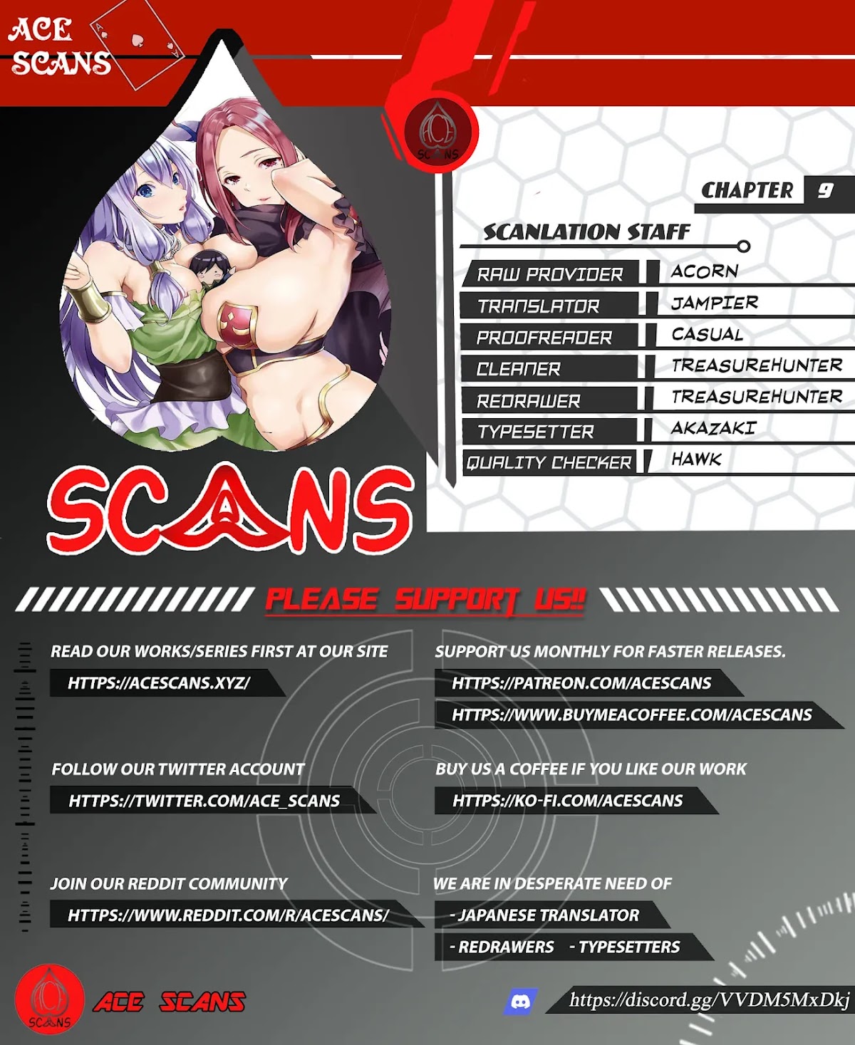 Yuru Fuwa Noka No Moji Bake Skill chapter 9 page 1