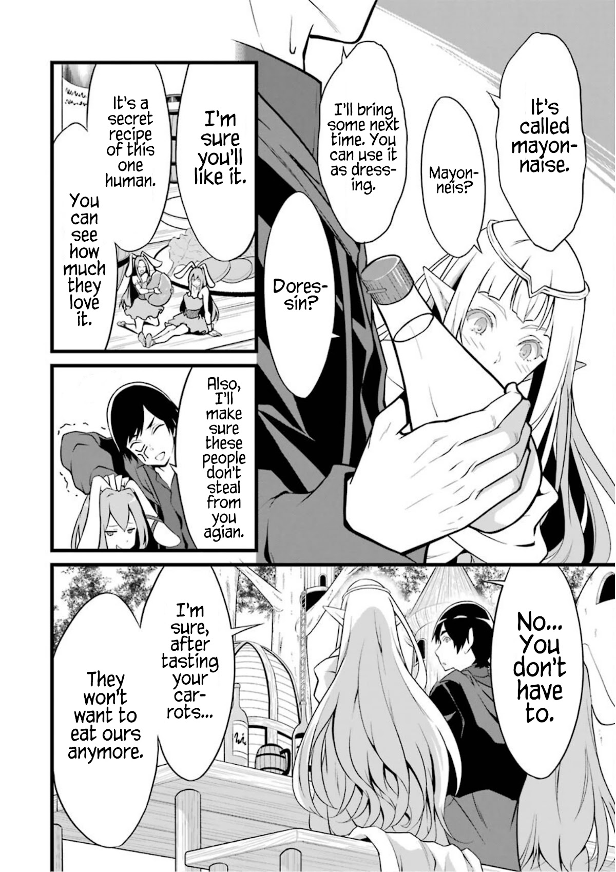 Yuru Fuwa Noka No Moji Bake Skill chapter 9 page 10