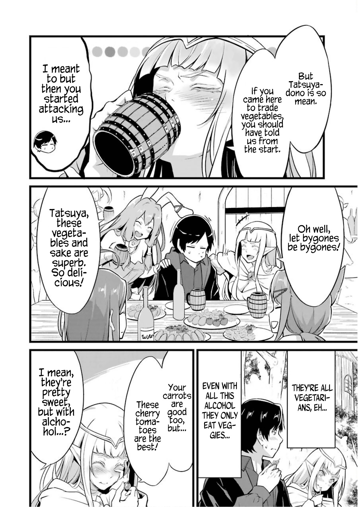 Yuru Fuwa Noka No Moji Bake Skill chapter 9 page 4