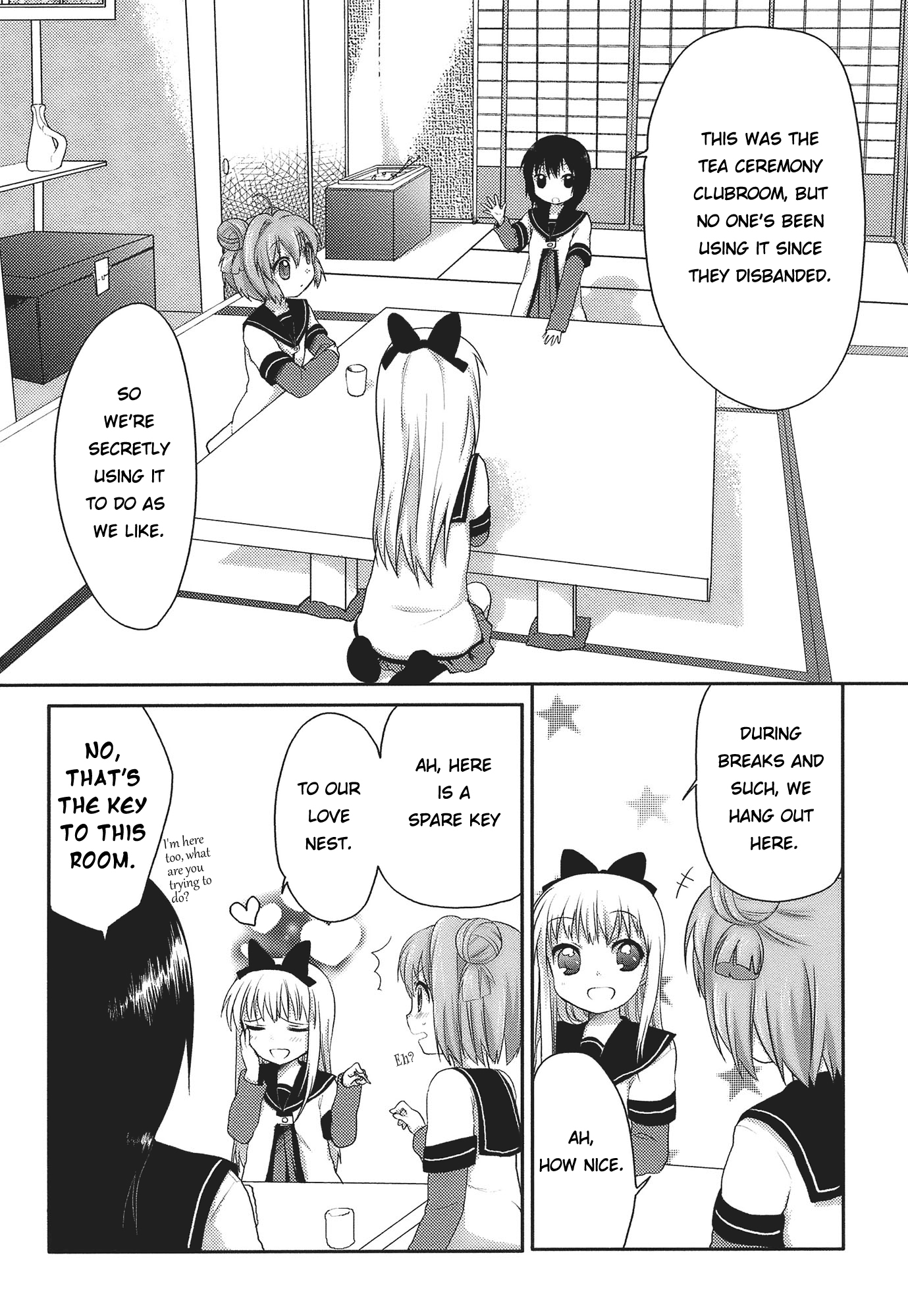 Yuru Yuri chapter 1 page 9