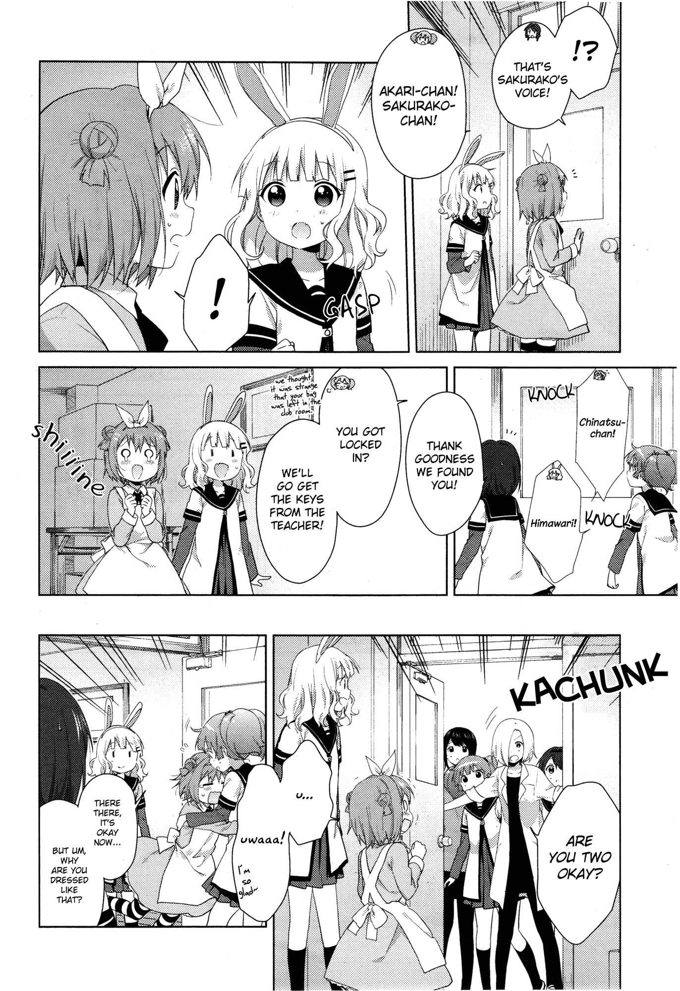 Yuru Yuri chapter 100 page 10