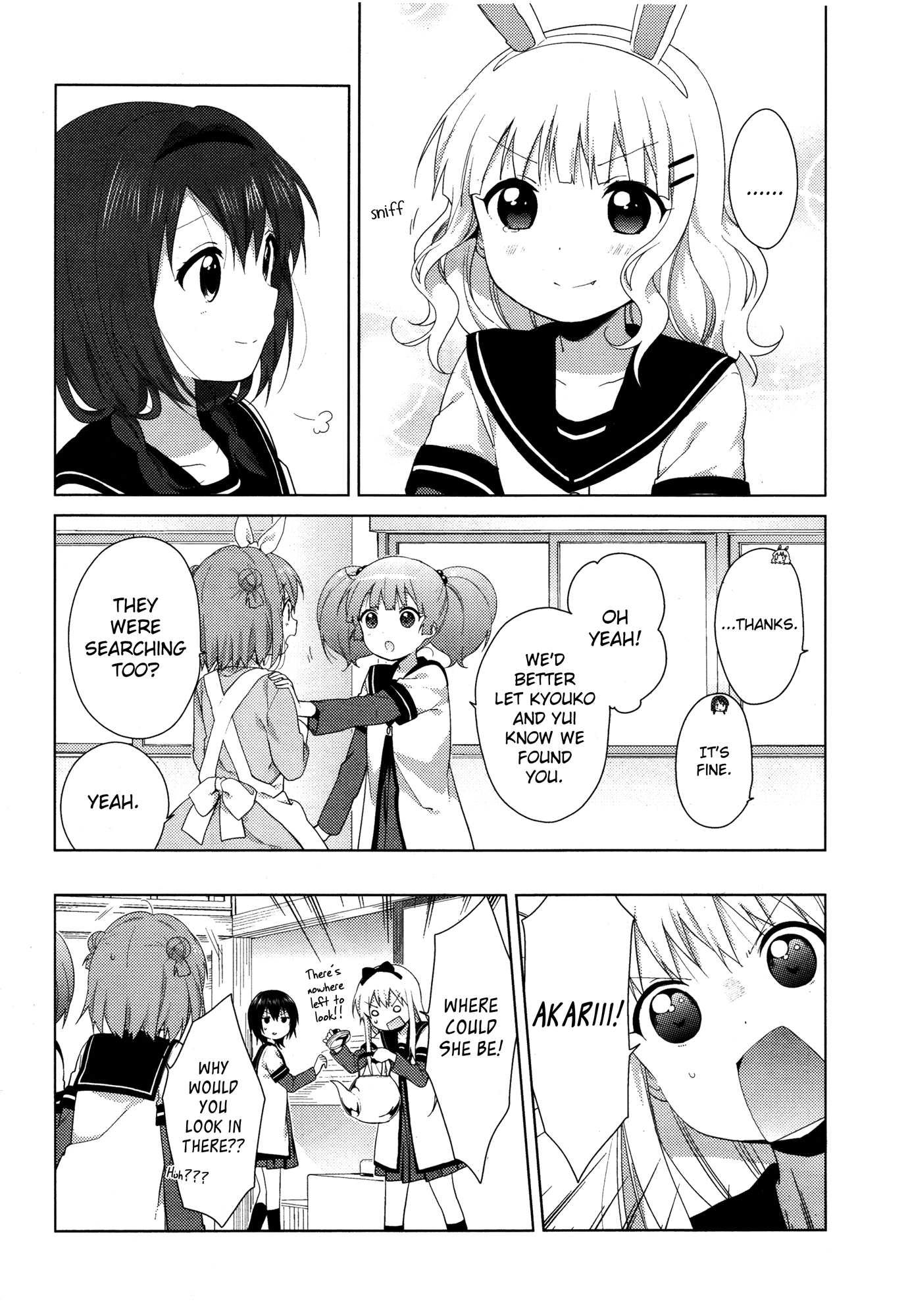 Yuru Yuri chapter 100 page 12