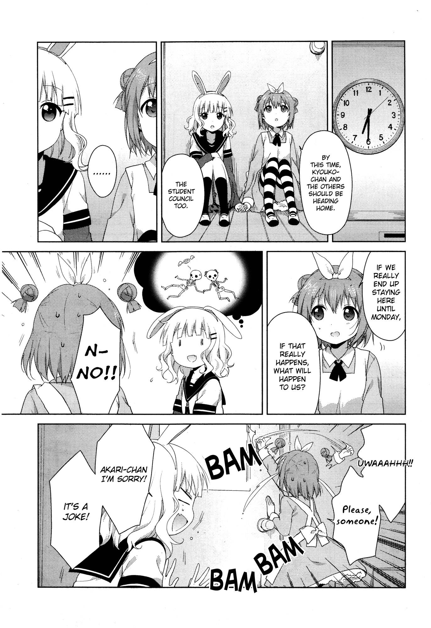 Yuru Yuri chapter 100 page 9