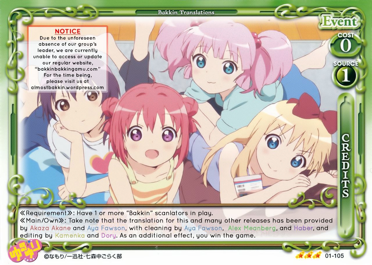 Yuru Yuri chapter 101.1 page 19