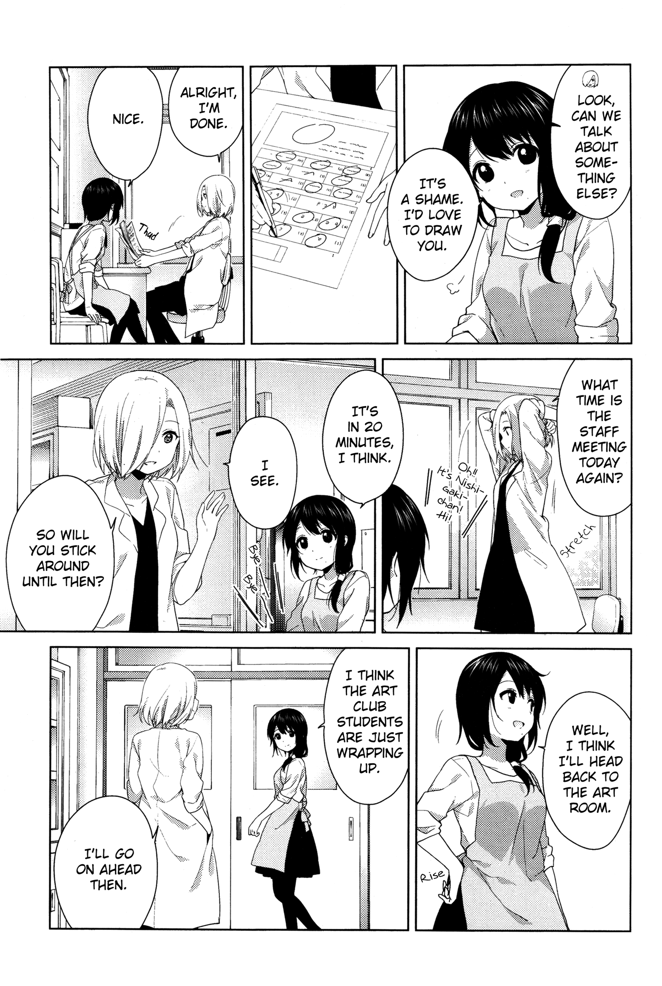 Yuru Yuri chapter 101 page 9