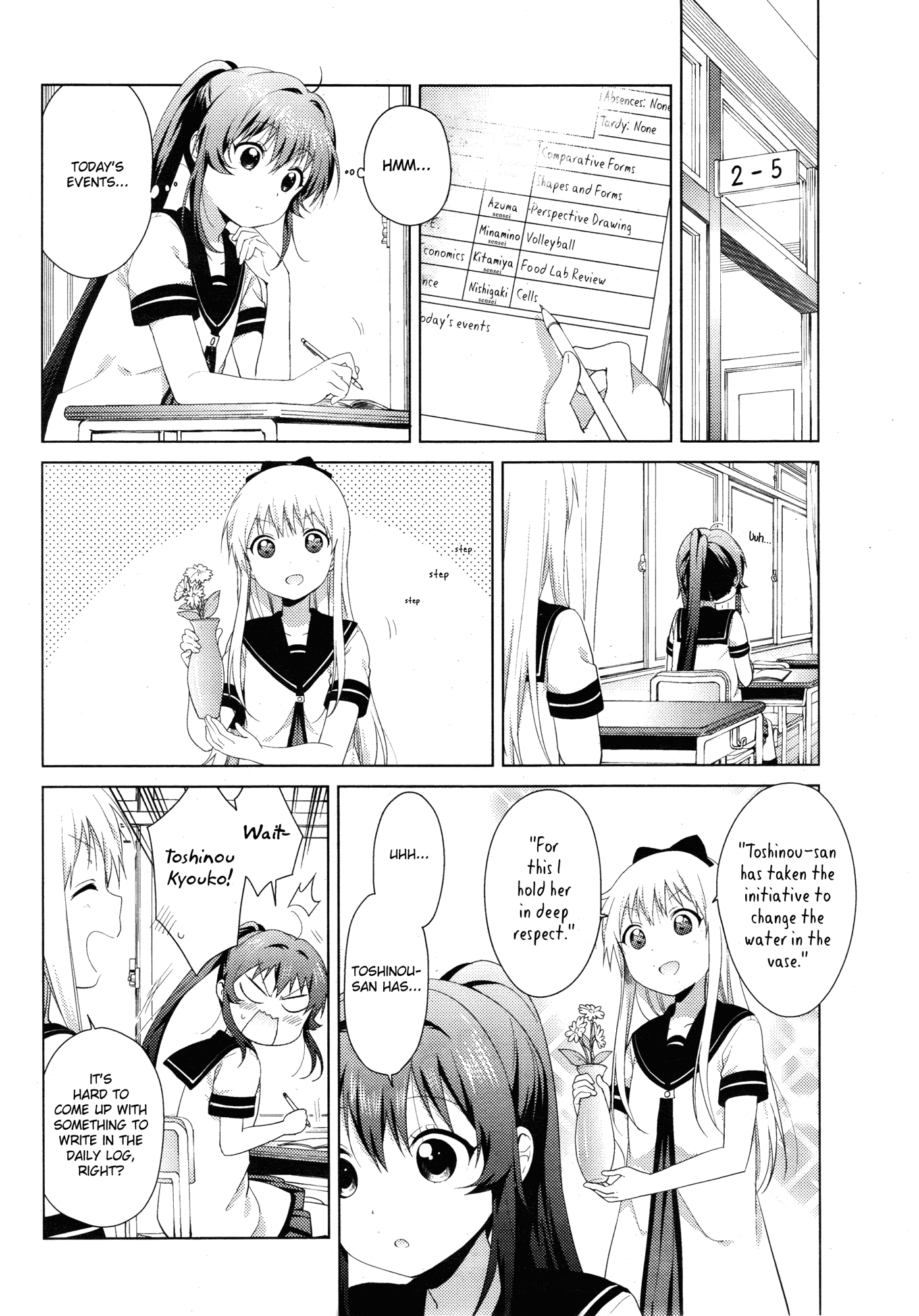 Yuru Yuri chapter 103 page 2