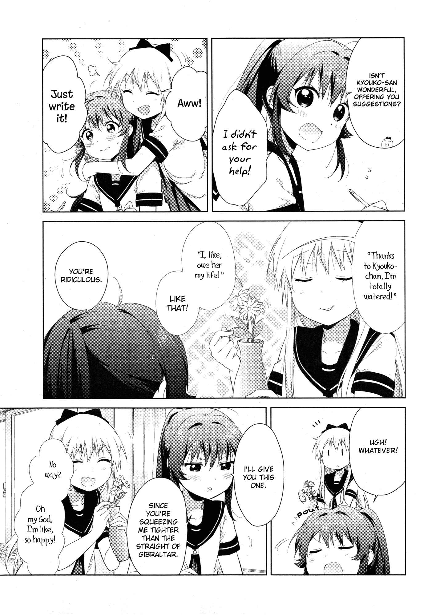 Yuru Yuri chapter 103 page 3