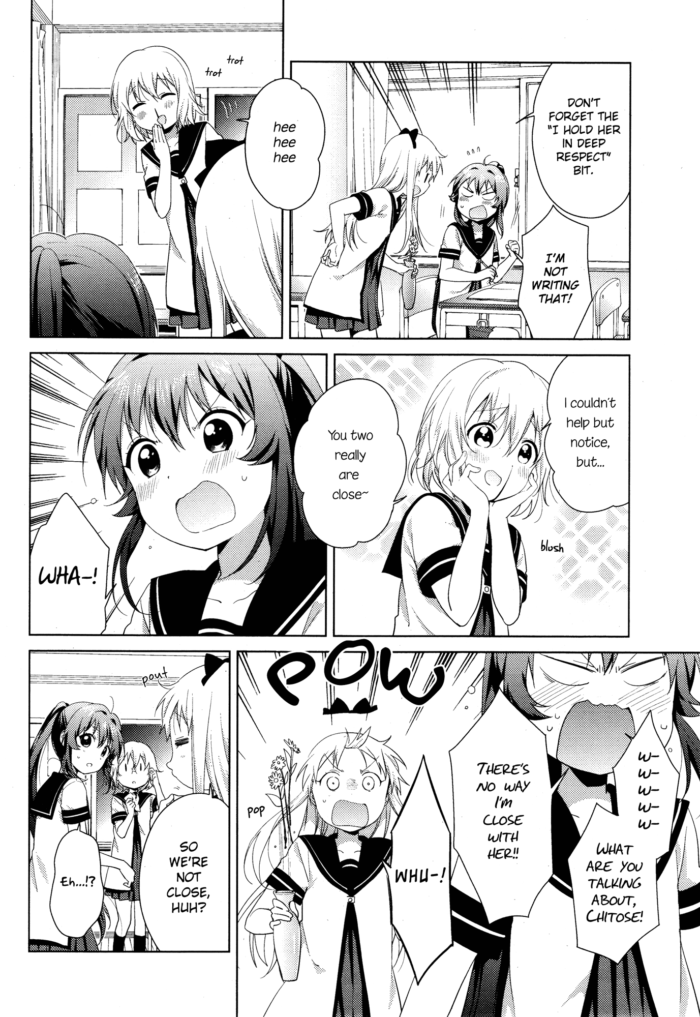 Yuru Yuri chapter 103 page 4