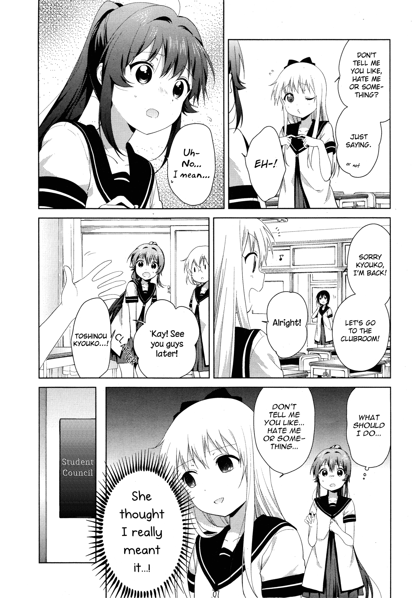 Yuru Yuri chapter 103 page 5