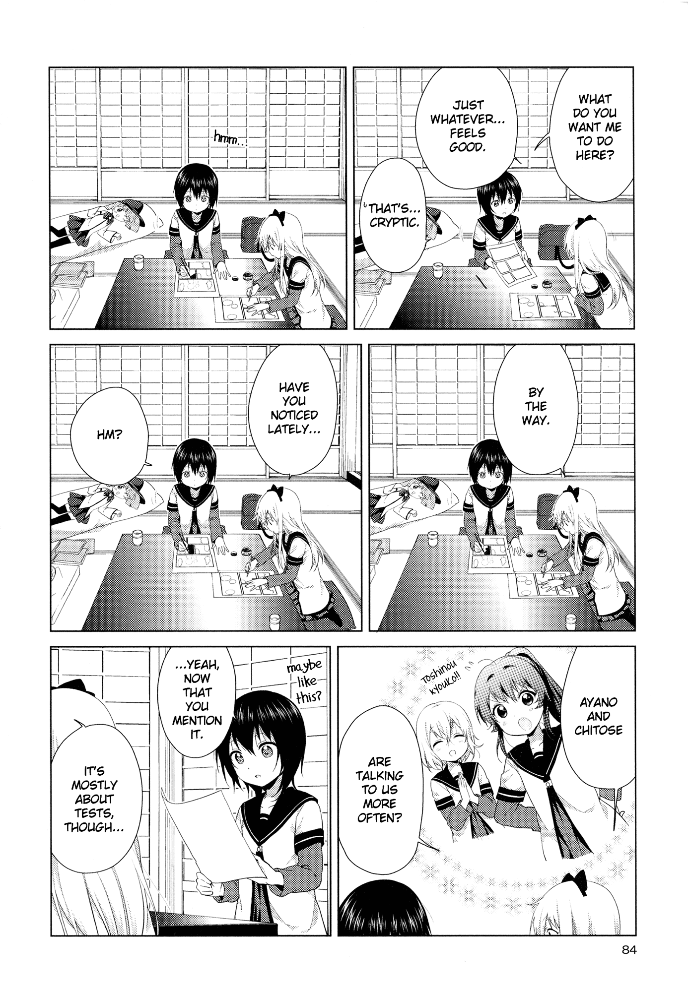 Yuru Yuri chapter 104 page 10