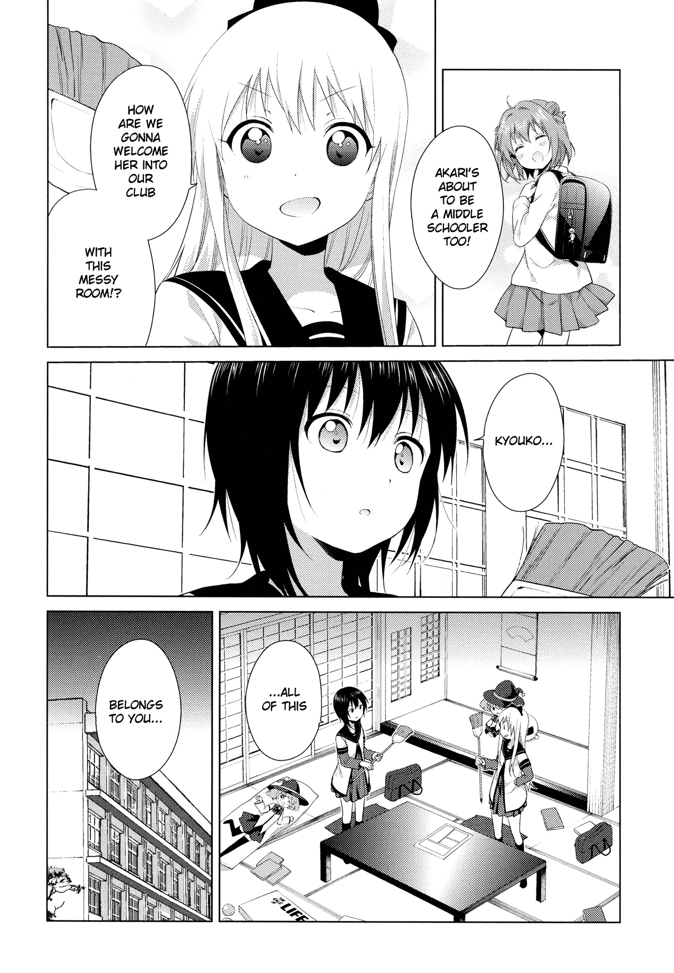 Yuru Yuri chapter 104 page 12