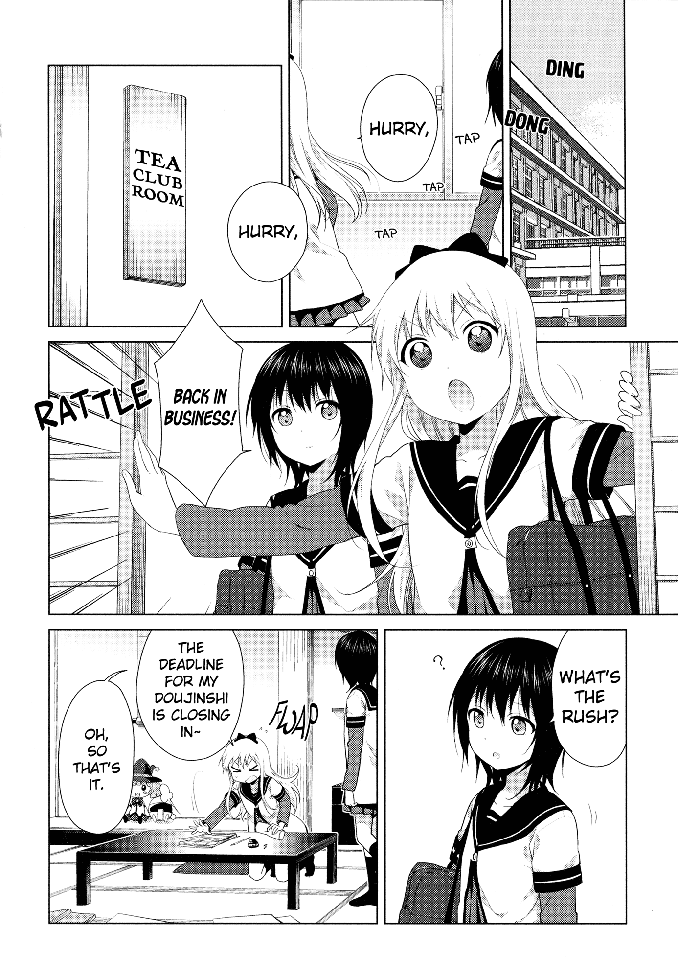 Yuru Yuri chapter 104 page 2