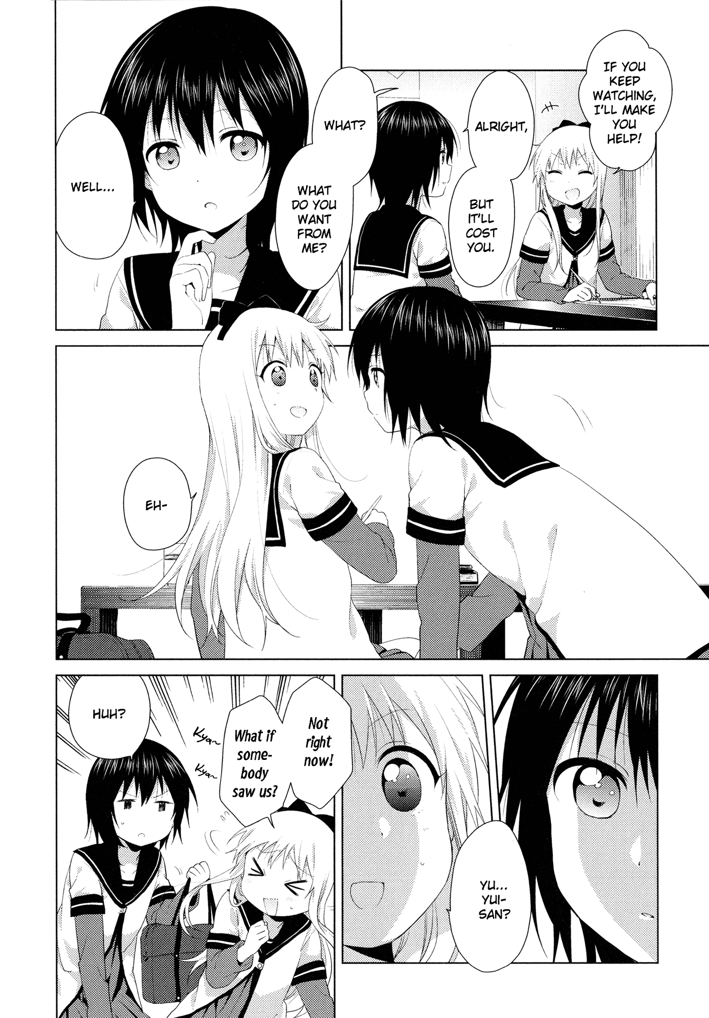 Yuru Yuri chapter 104 page 6