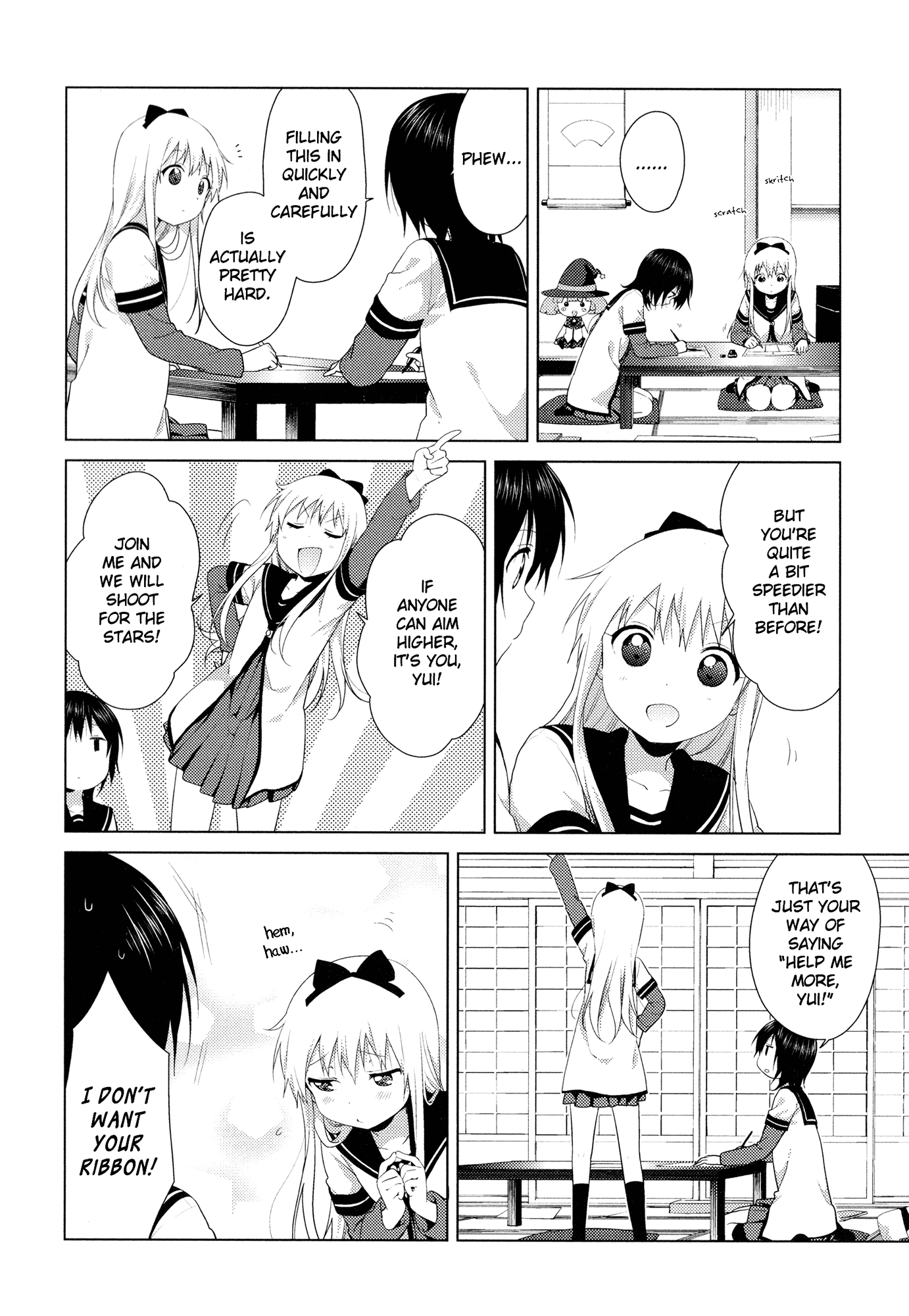 Yuru Yuri chapter 104 page 8