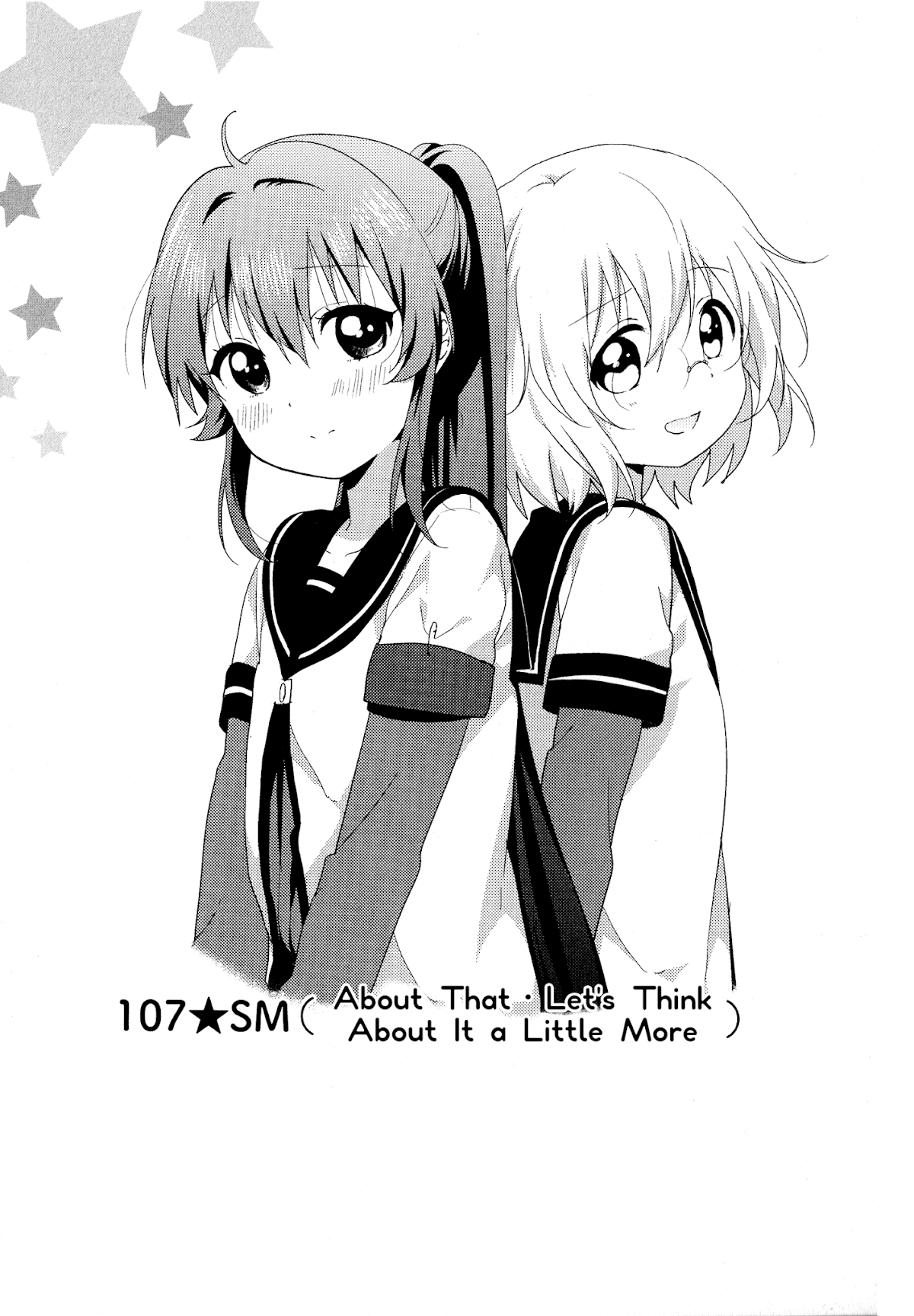 Yuru Yuri chapter 107 page 1