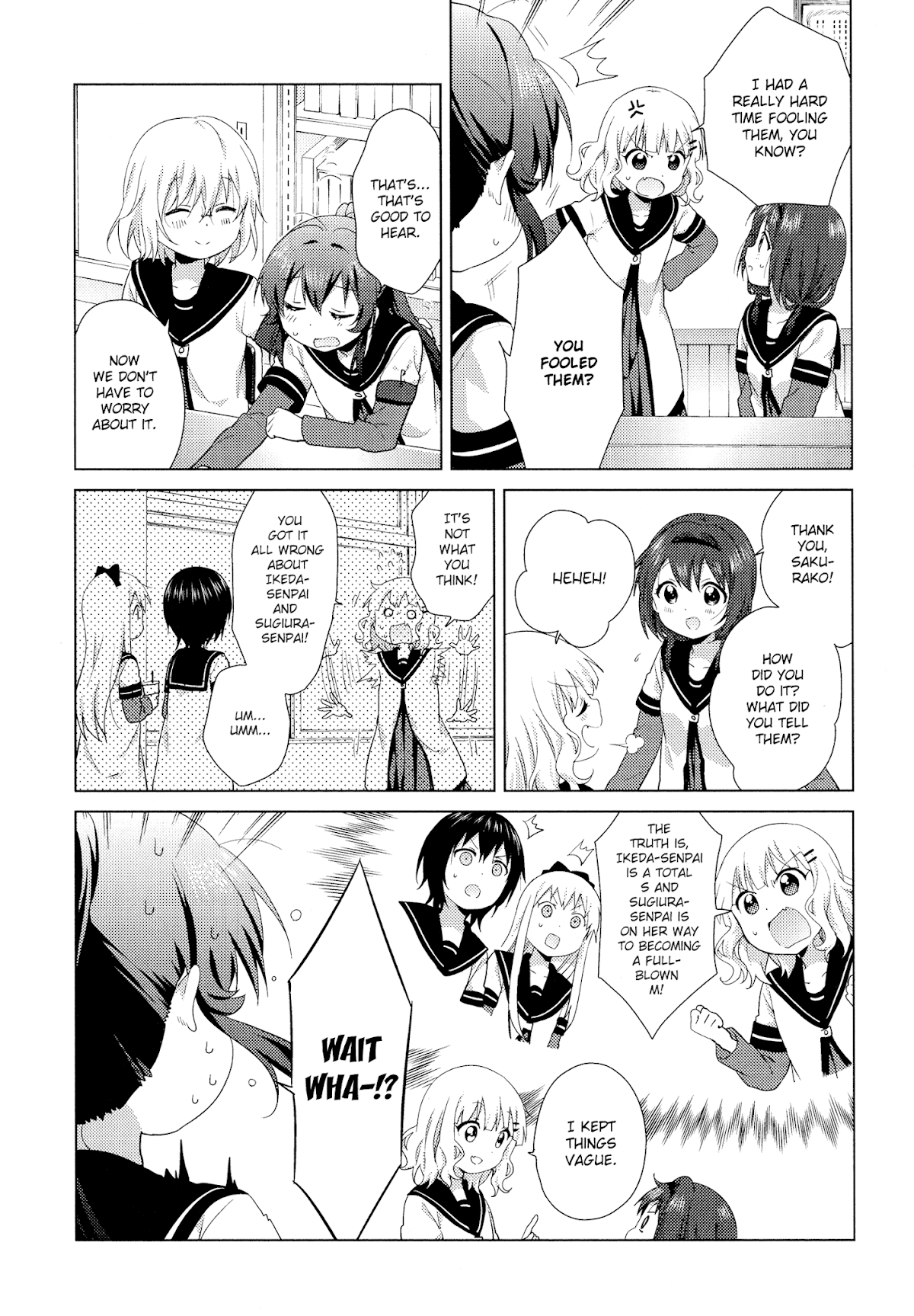 Yuru Yuri chapter 107 page 12